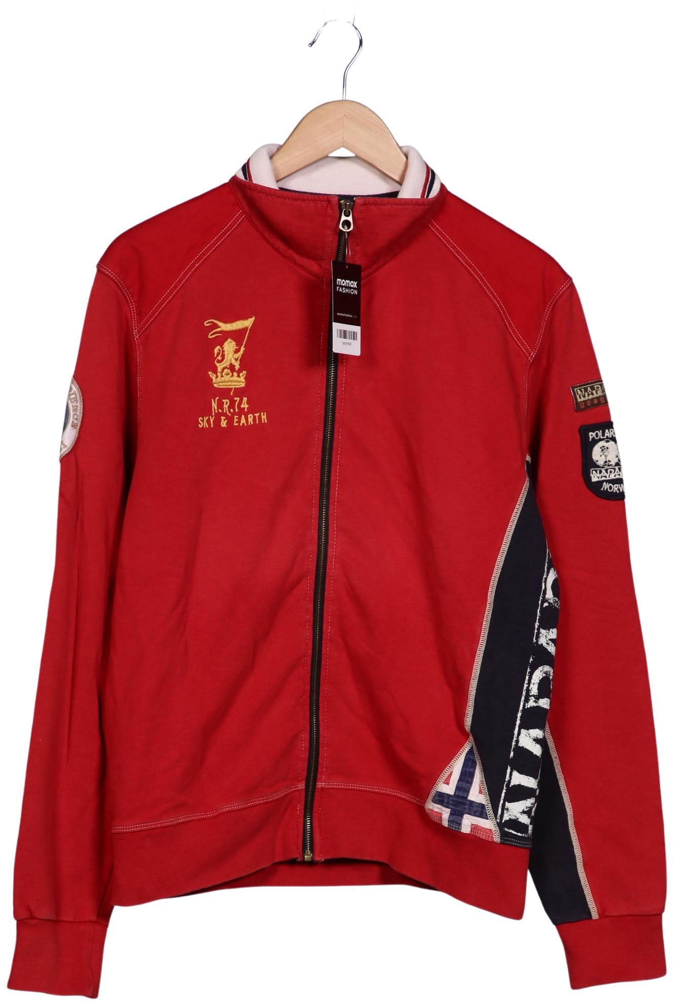 

Napapijri Herren Sweatshirt, rot, Gr. 58