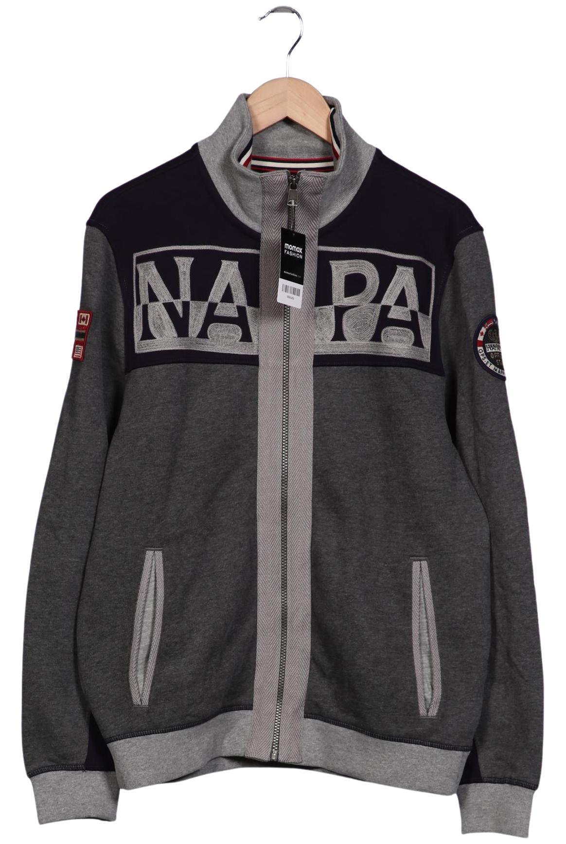 

Napapijri Herren Sweatshirt, grau, Gr. 54