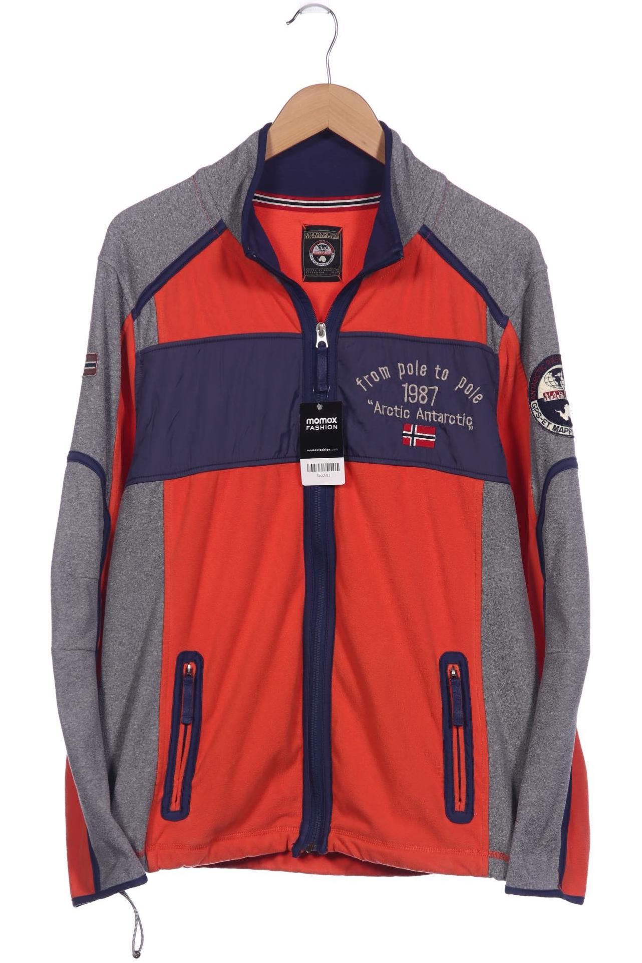

Napapijri Herren Sweatshirt, orange, Gr. 54
