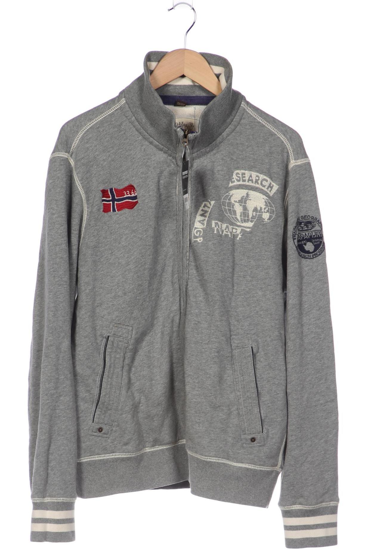 

Napapijri Herren Sweatshirt, grau, Gr. 54