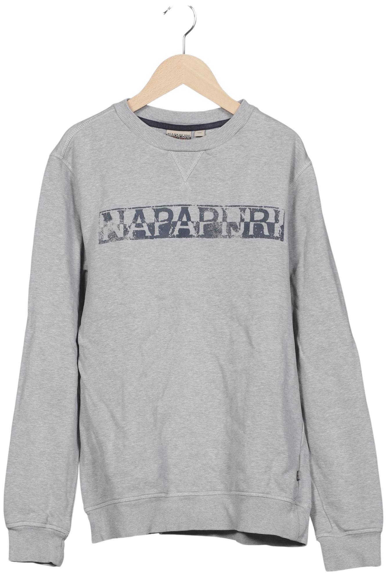 

Napapijri Herren Sweatshirt, grau, Gr. 48