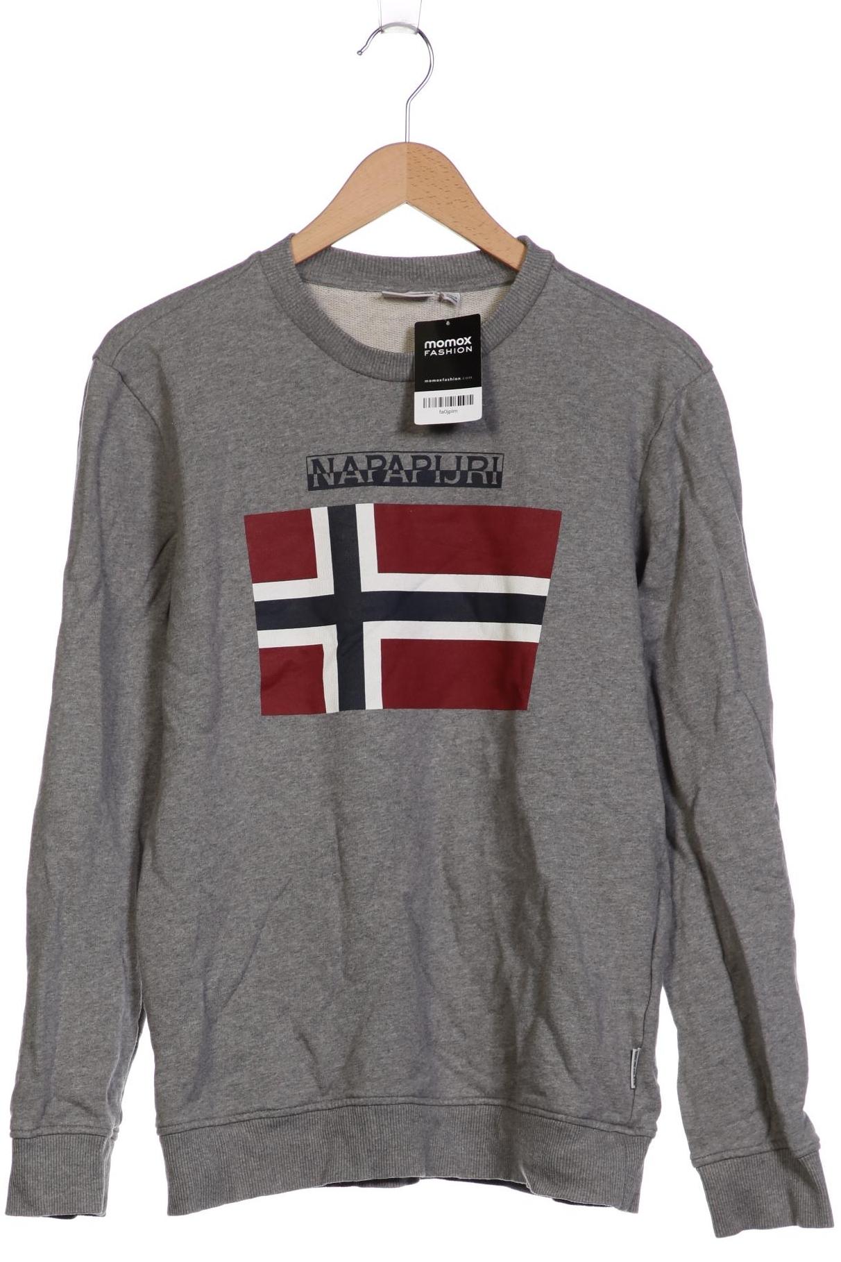 

Napapijri Herren Sweatshirt, grau, Gr. 48