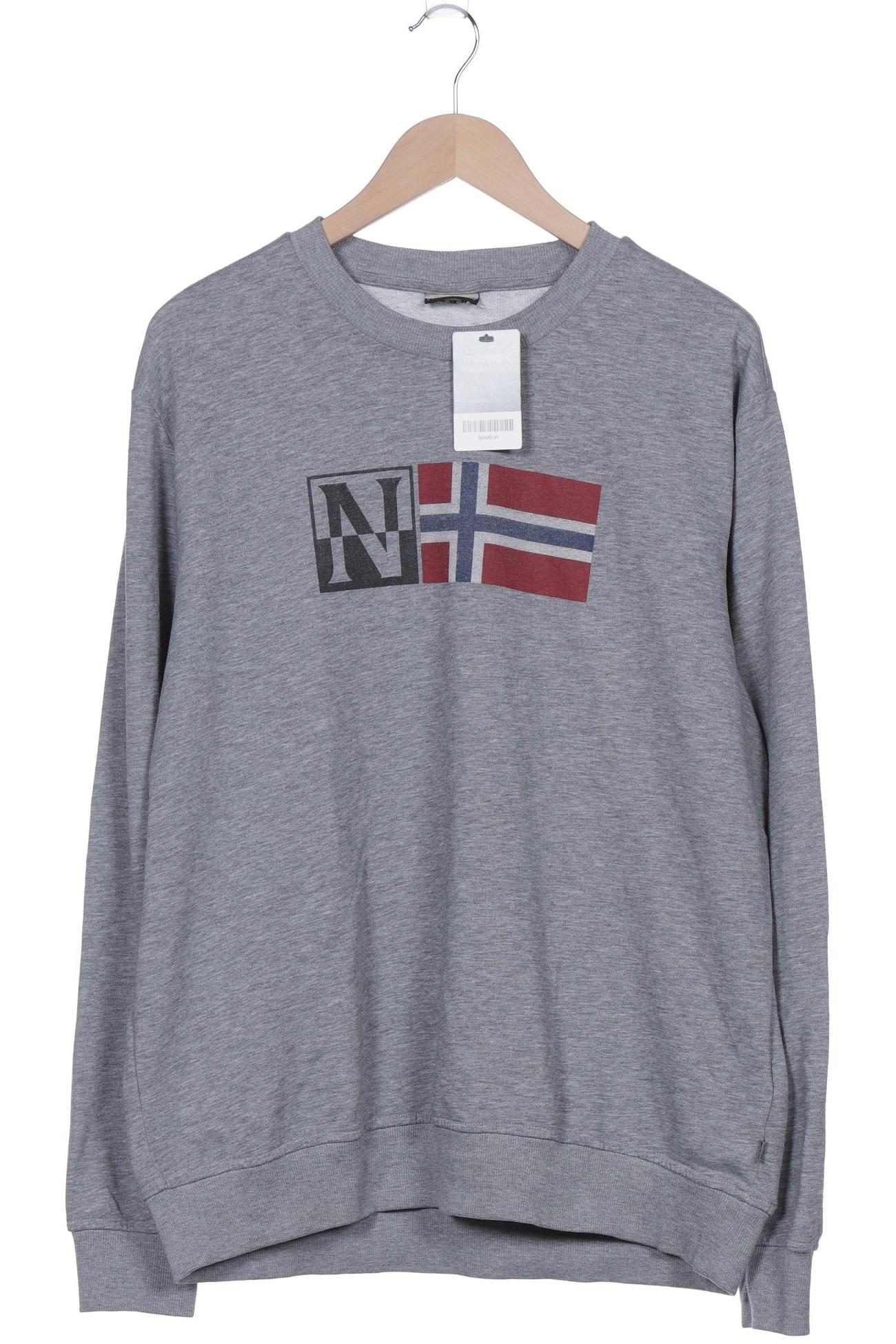 

Napapijri Herren Sweatshirt, grau, Gr. 56