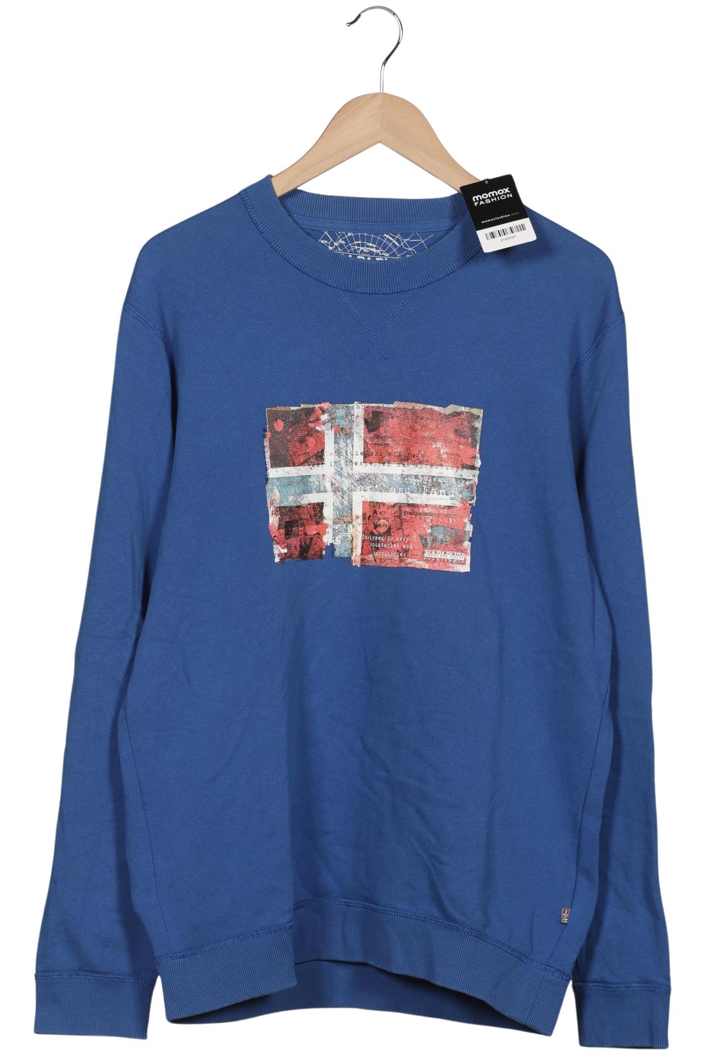 

Napapijri Herren Sweatshirt, blau, Gr. 52