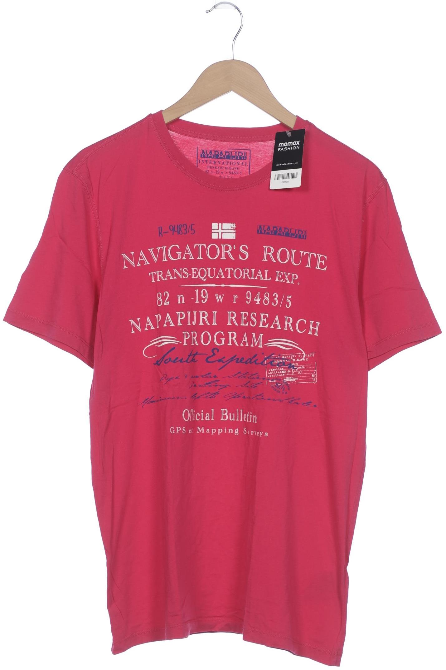 

Napapijri Herren T-Shirt, pink, Gr. 54