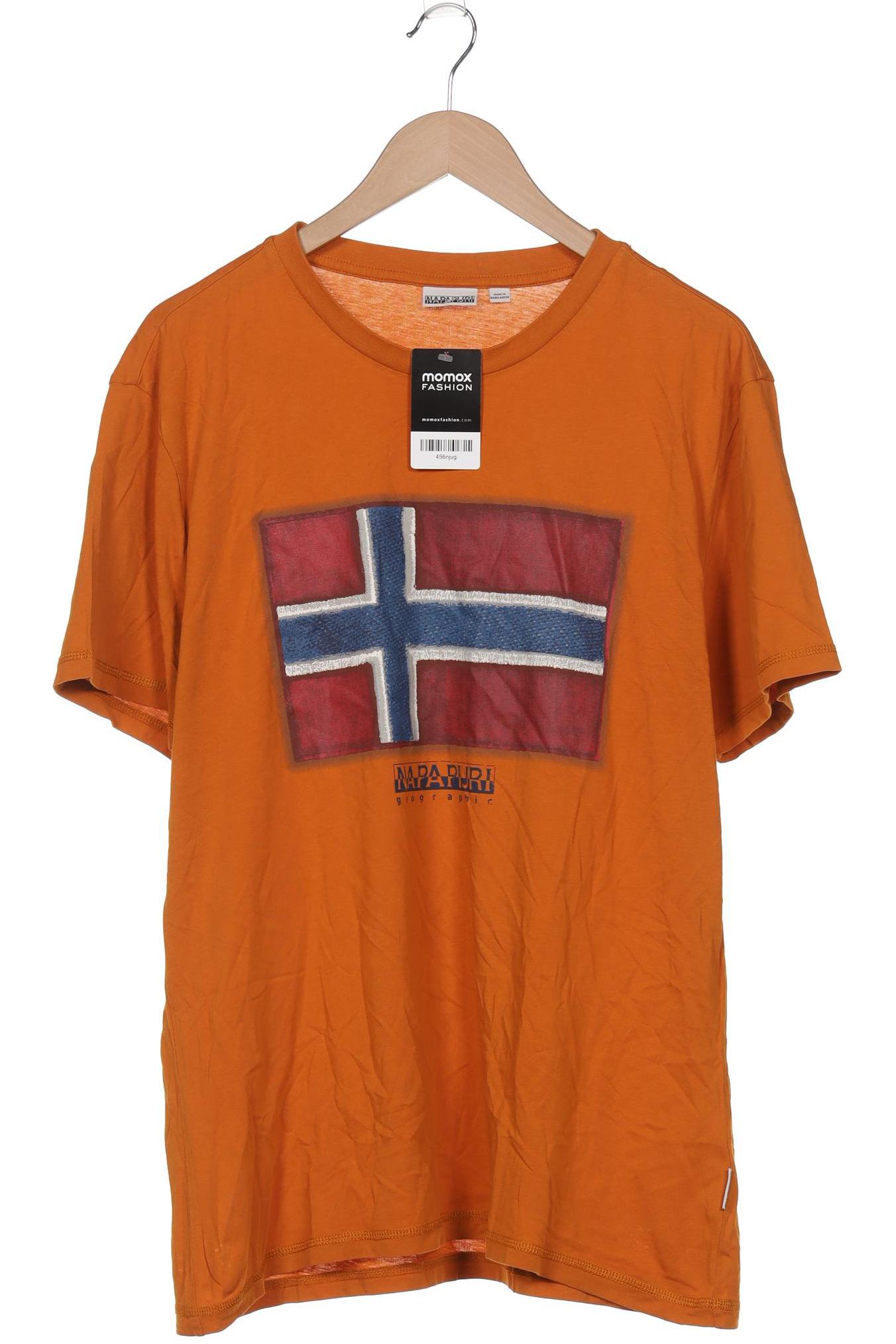 

Napapijri Herren T-Shirt, orange, Gr. 56