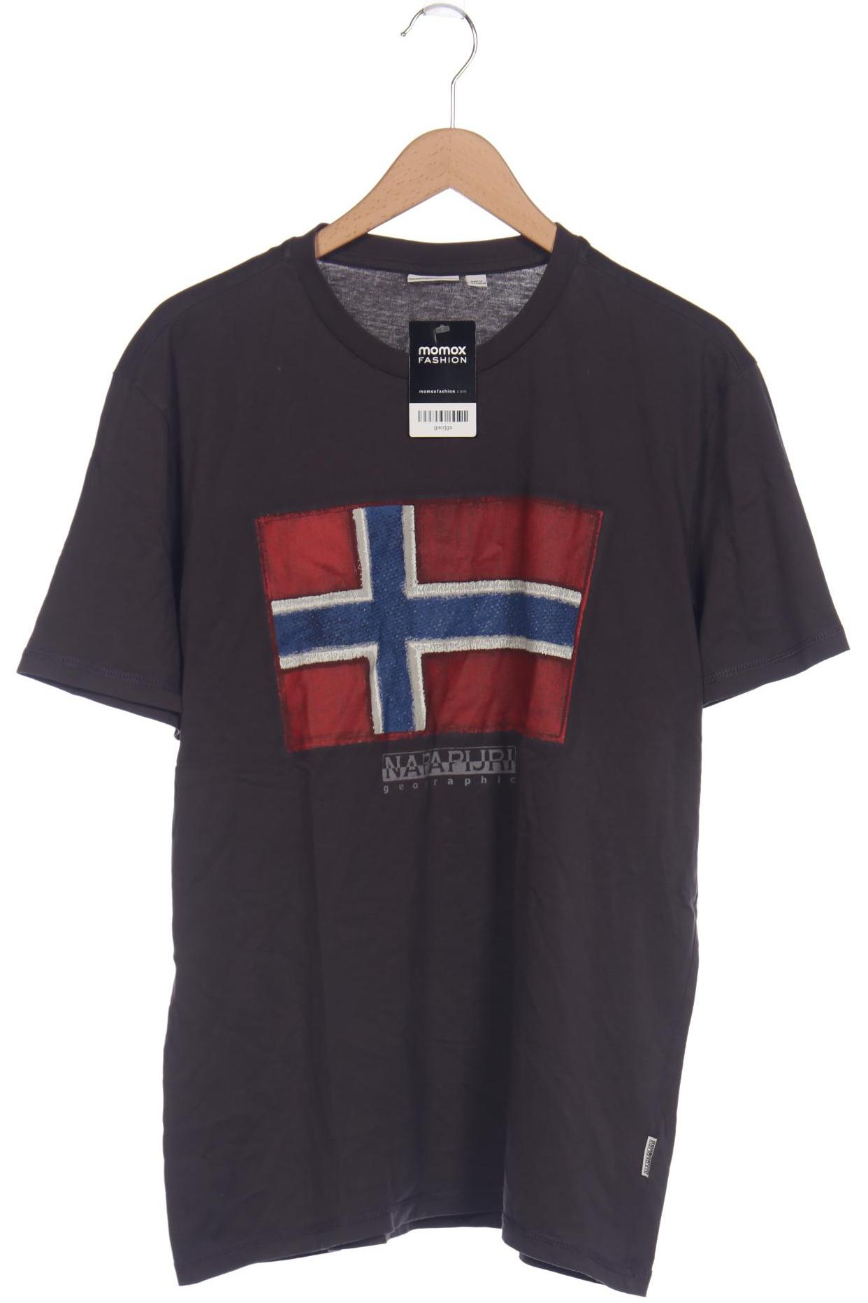 

Napapijri Herren T-Shirt, grau, Gr. 56