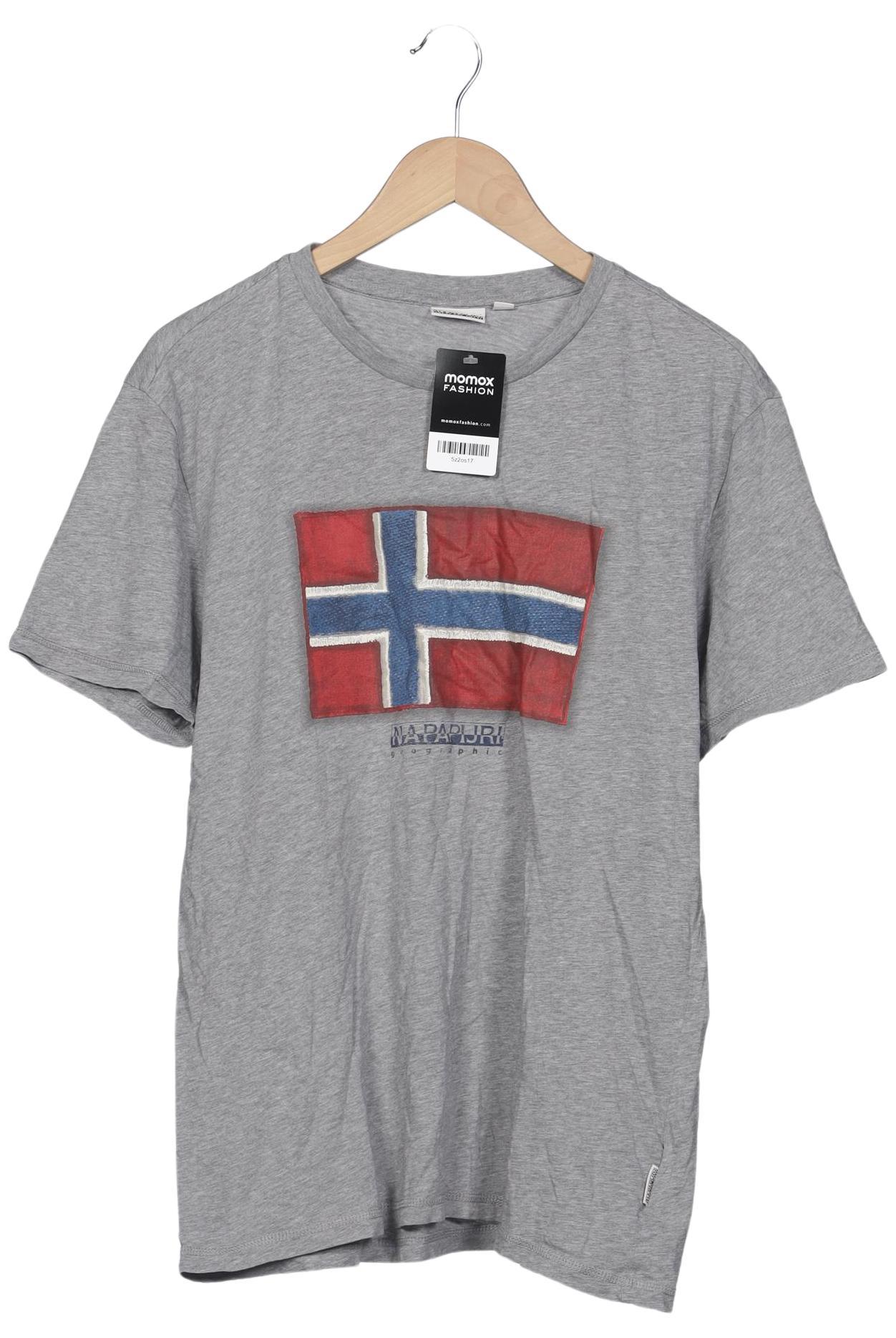 

Napapijri Herren T-Shirt, grau, Gr. 54