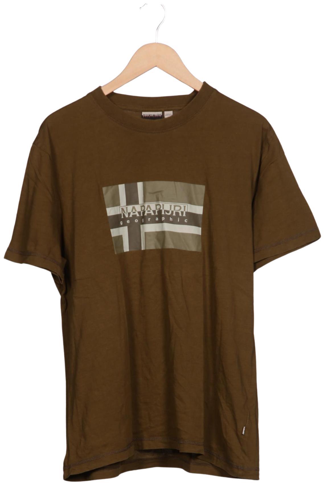 

Napapijri Herren T-Shirt, braun, Gr. 56