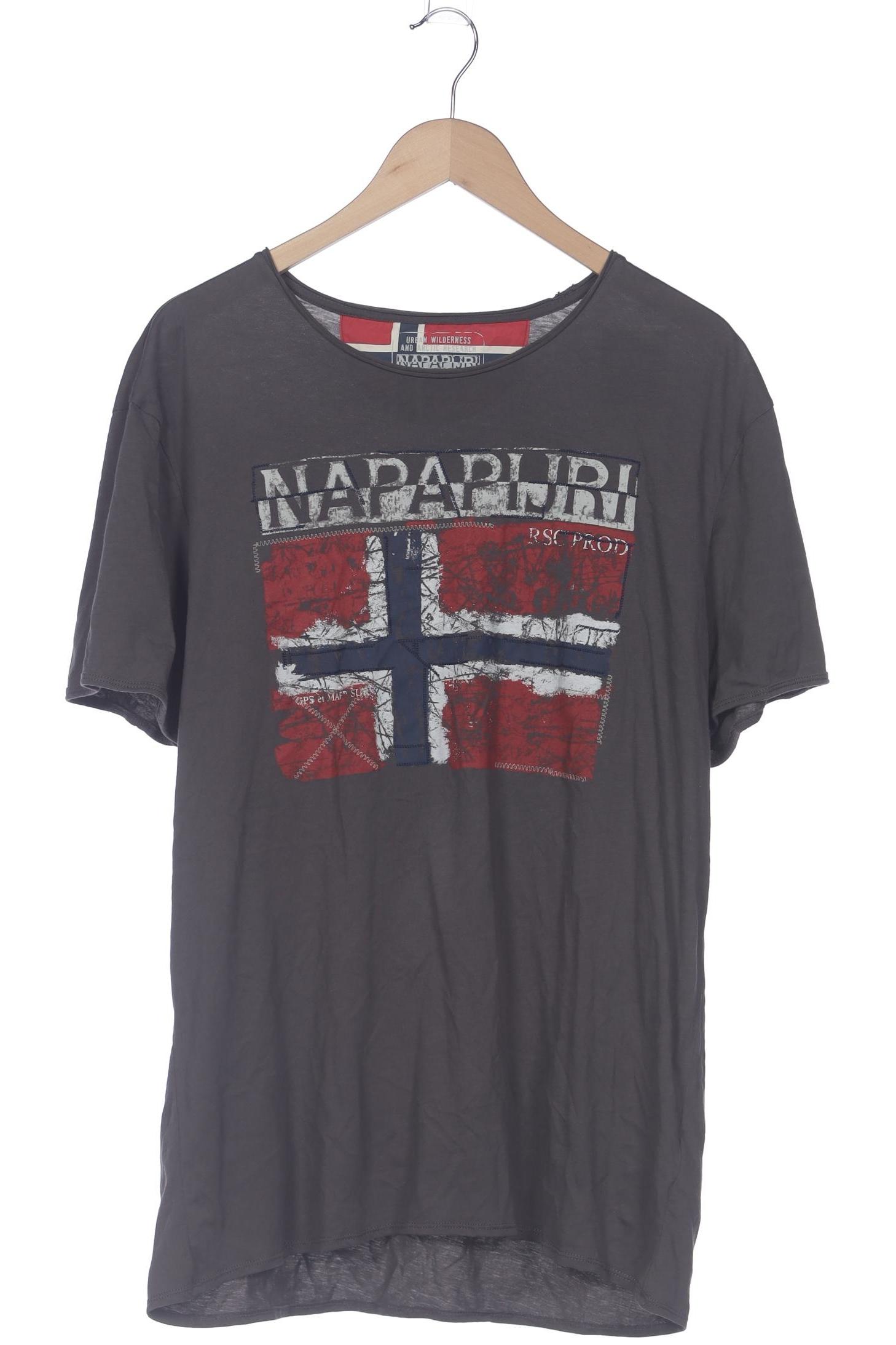 

Napapijri Herren T-Shirt, grau, Gr. 58