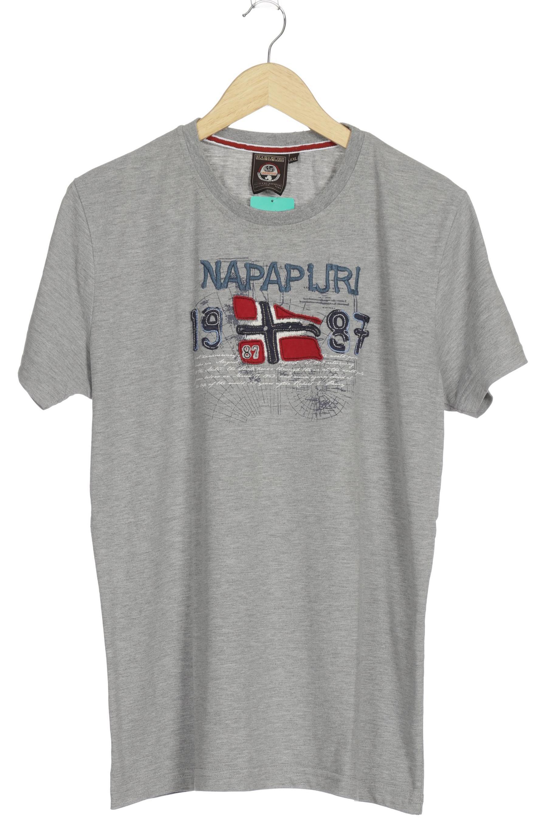 

Napapijri Herren T-Shirt, grau, Gr.