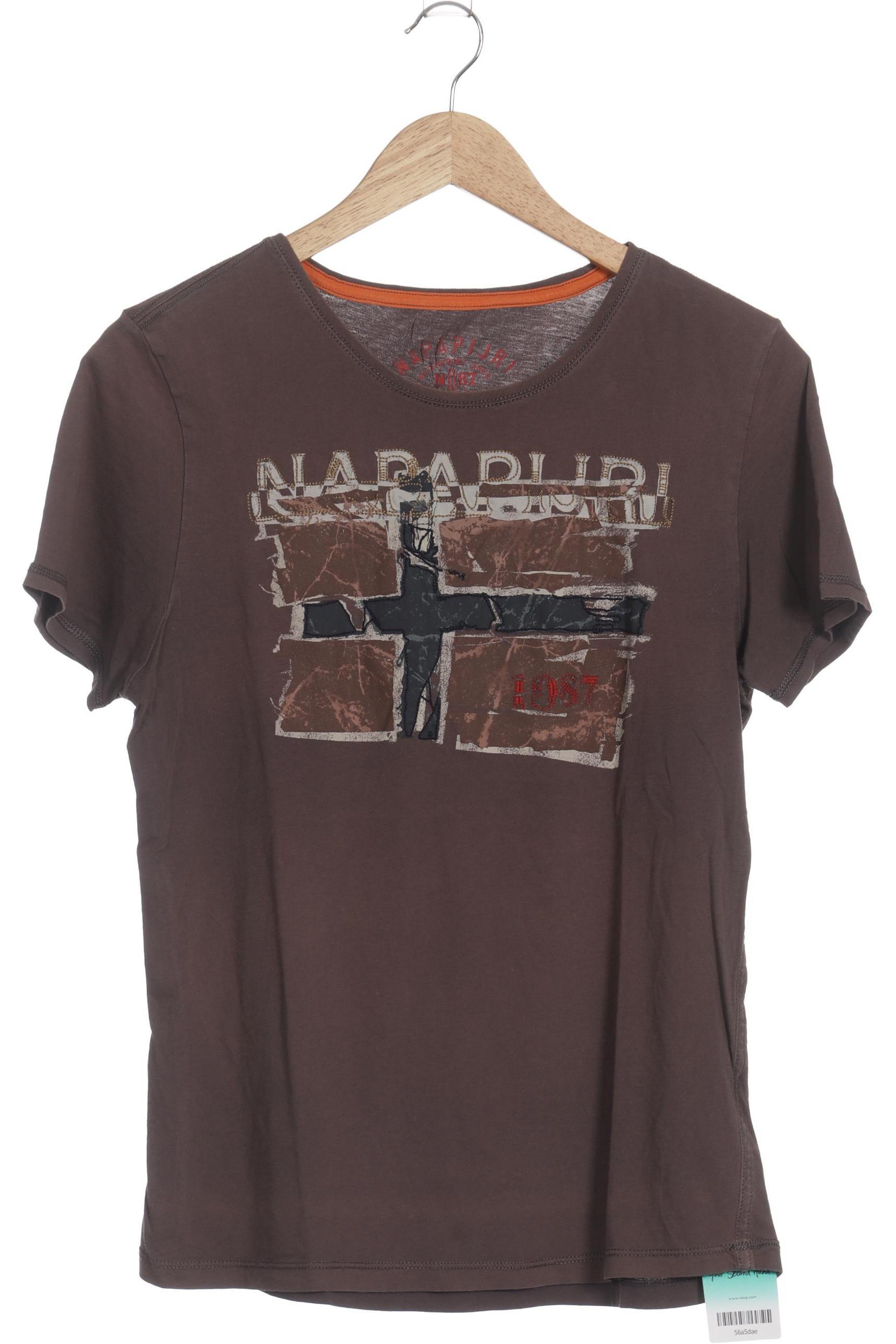 

Napapijri Herren T-Shirt, braun, Gr.