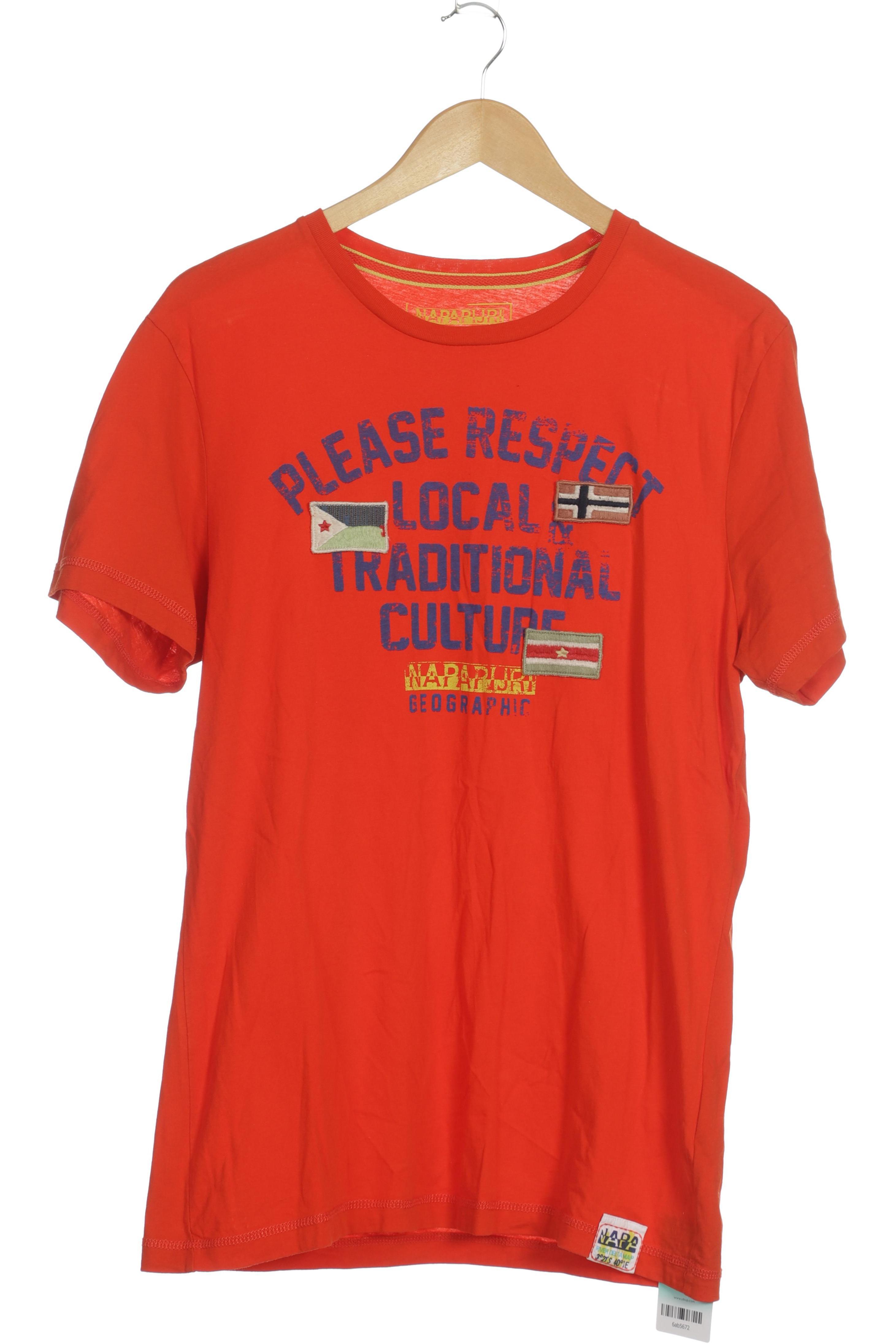 

Napapijri Herren T-Shirt, rot, Gr.