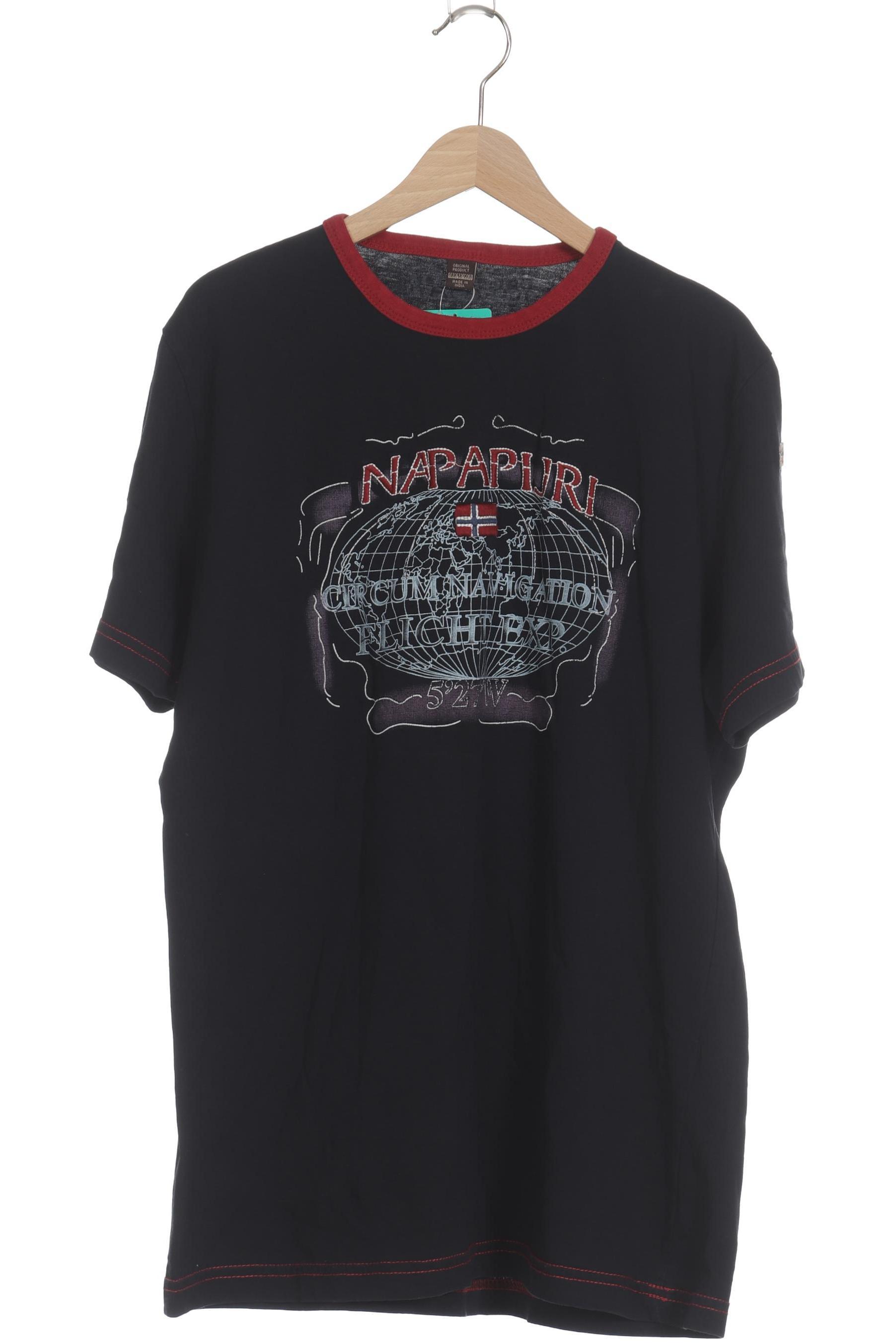 

Napapijri Herren T-Shirt, schwarz, Gr.
