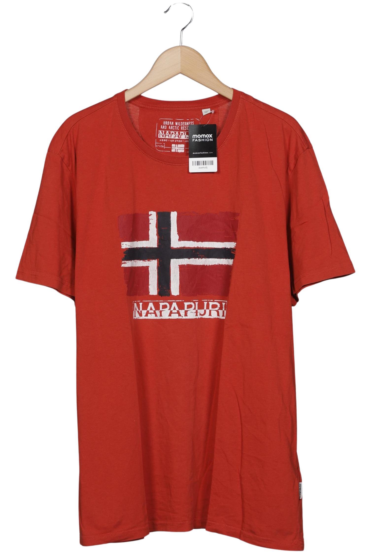 Thumbnail - Napapijri Herren T-Shirt, rot, Gr. 58