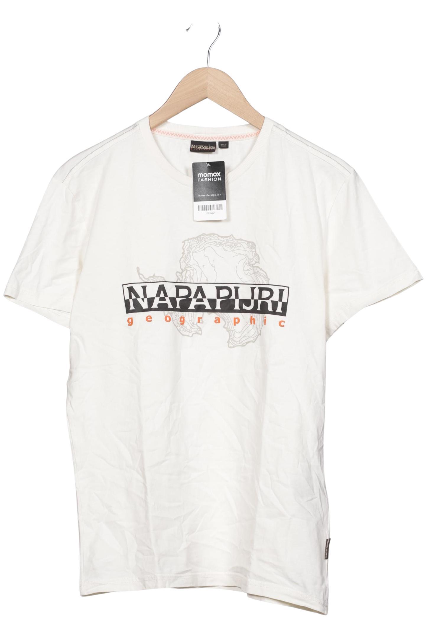 Thumbnail - Napapijri Herren T-Shirt, cremeweiß, Gr. 48