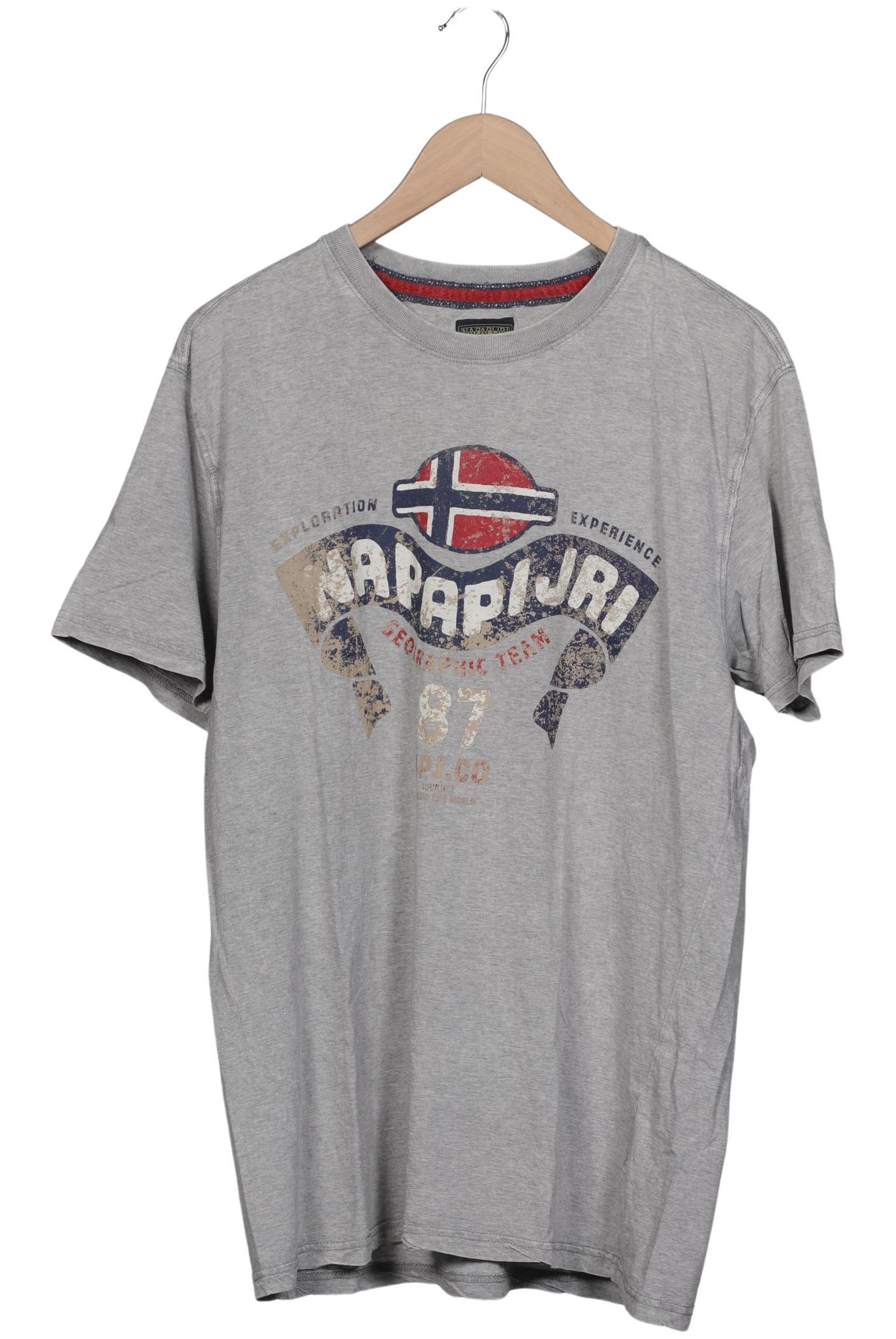 

Napapijri Herren T-Shirt, grau, Gr. 56