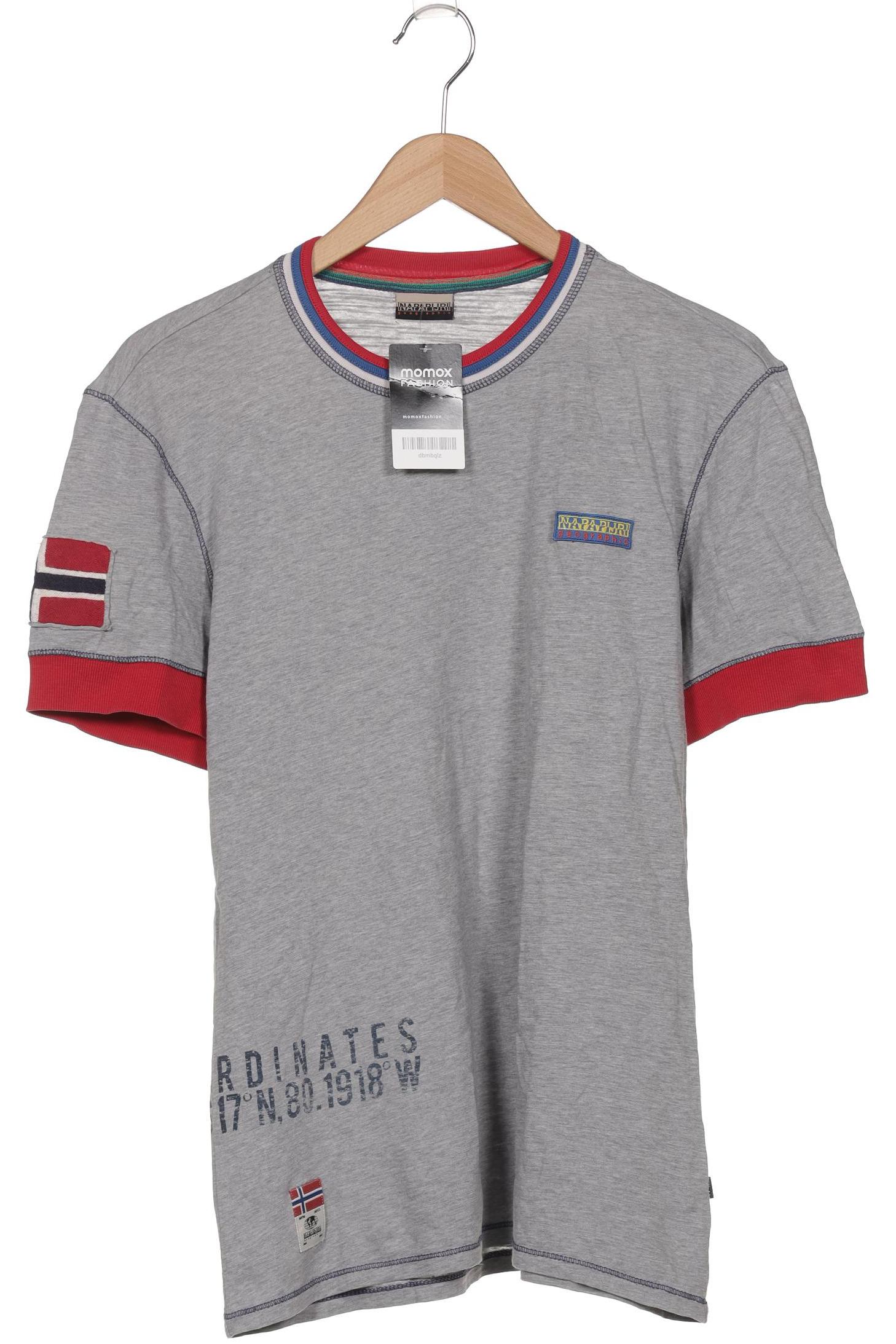 

Napapijri Herren T-Shirt, grau, Gr. 48