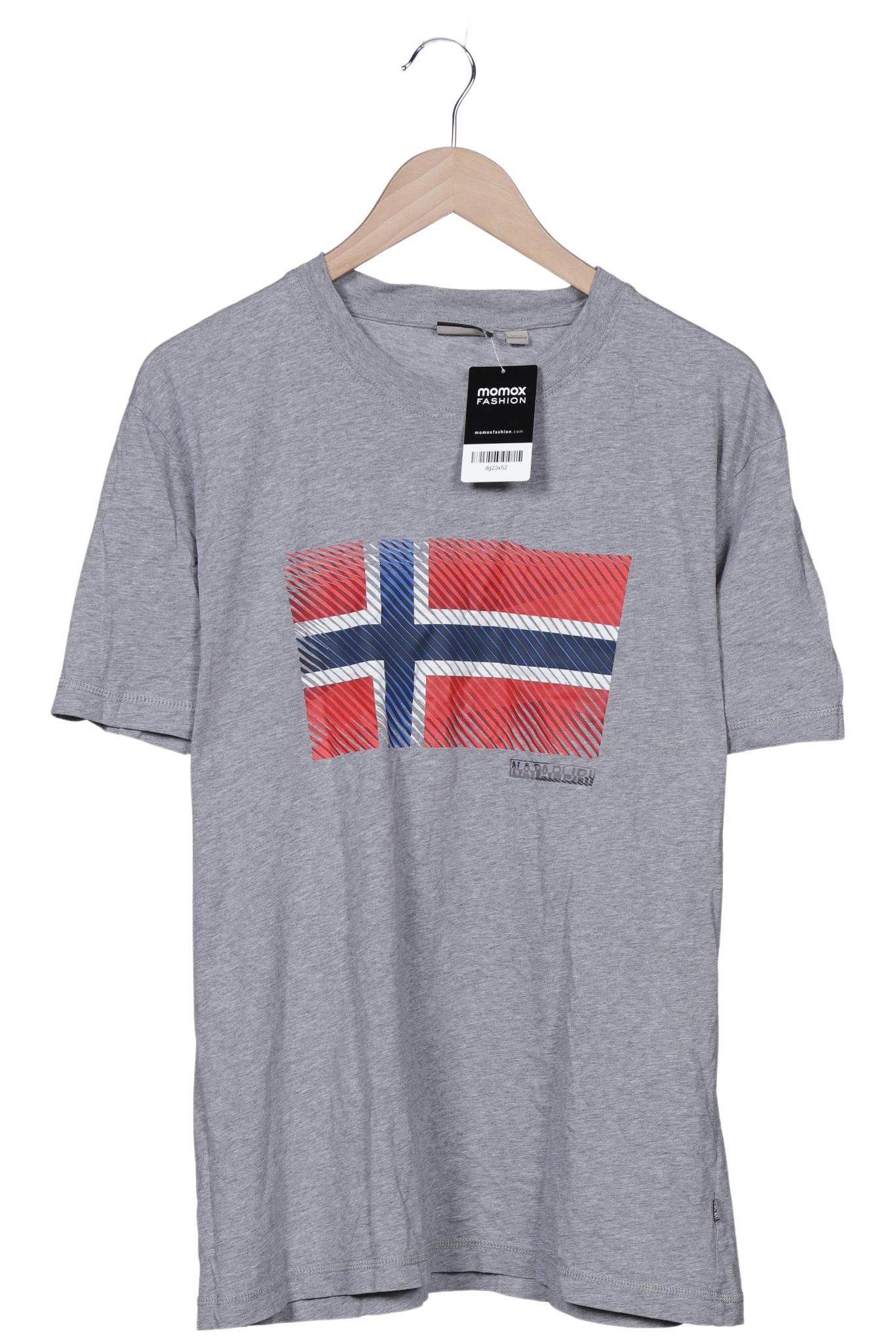 

Napapijri Herren T-Shirt, grau, Gr. 54