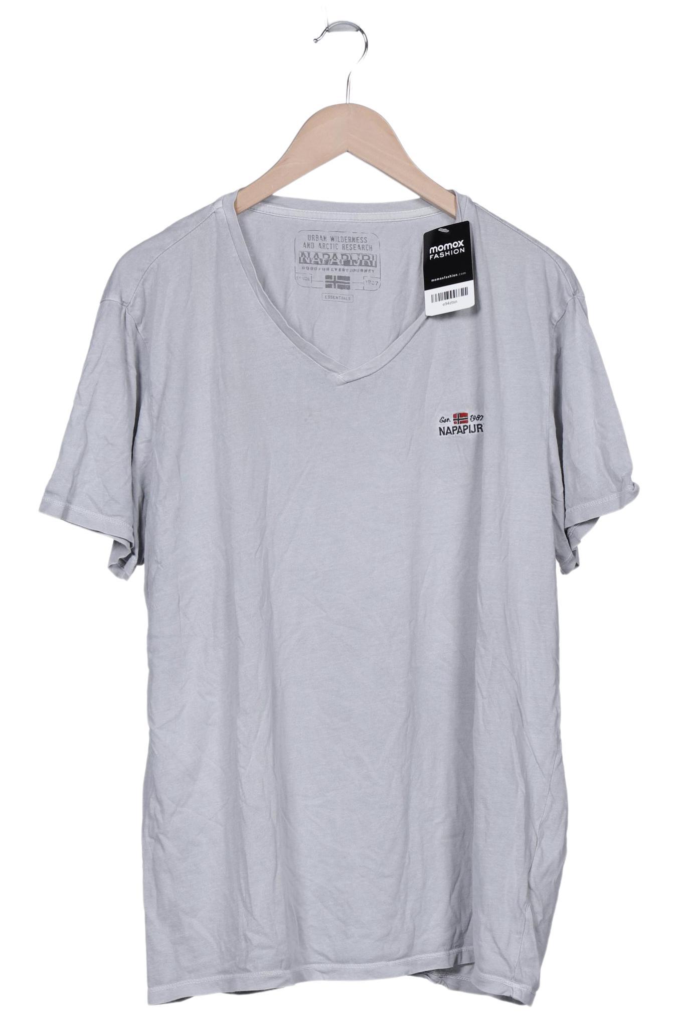 

Napapijri Herren T-Shirt, grau, Gr. 58