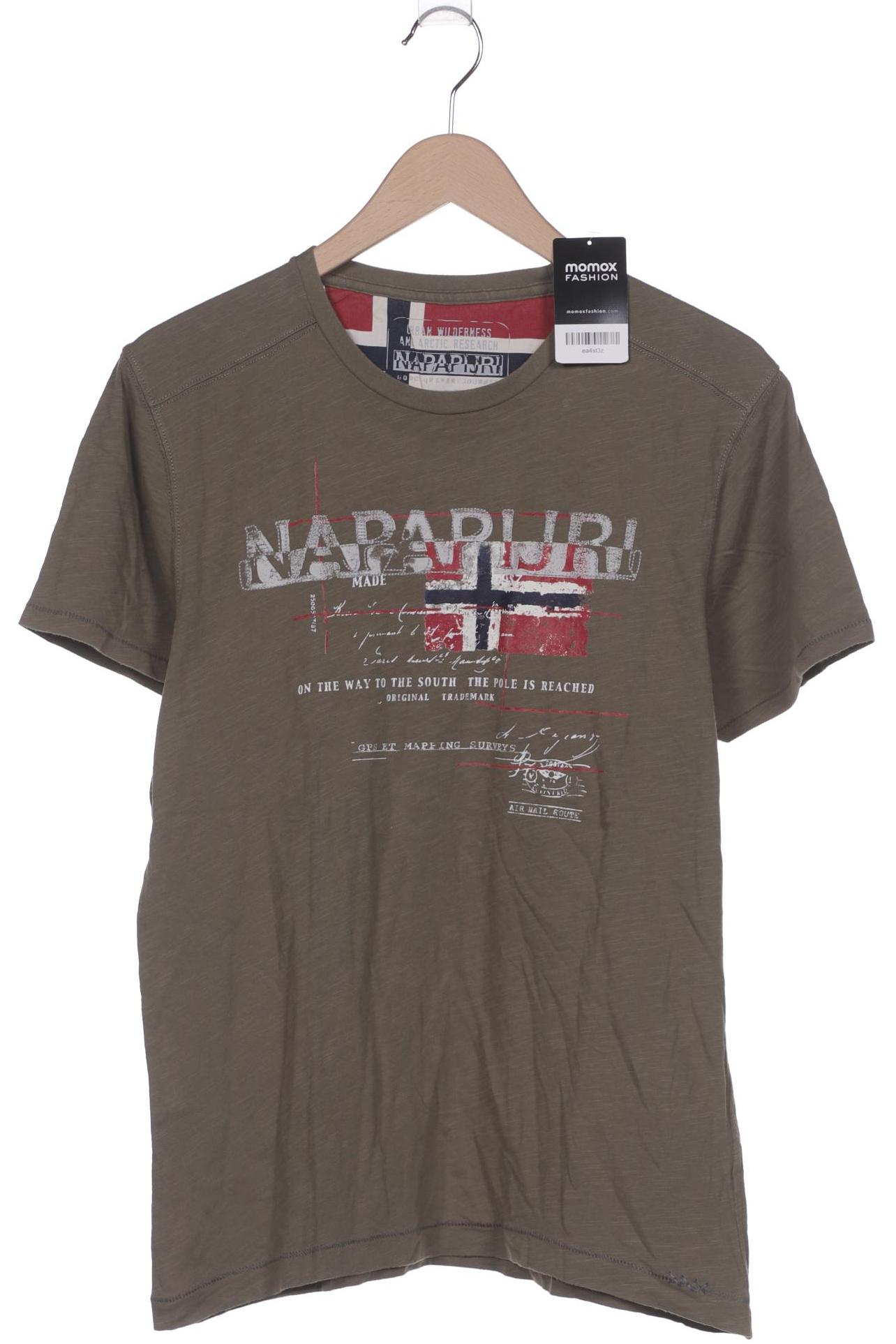 

Napapijri Herren T-Shirt, grün, Gr. 48
