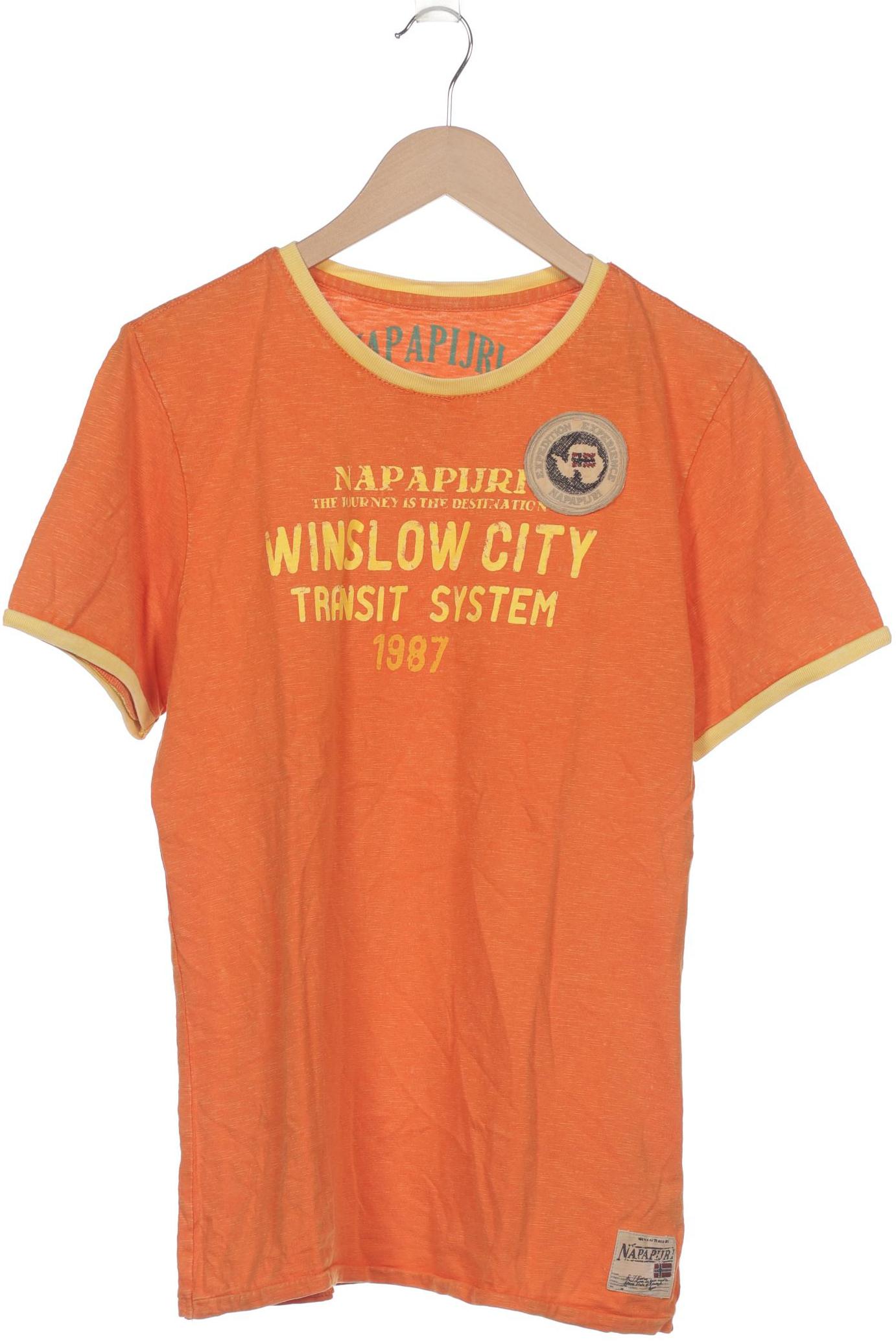 

Napapijri Herren T-Shirt, orange, Gr. 48