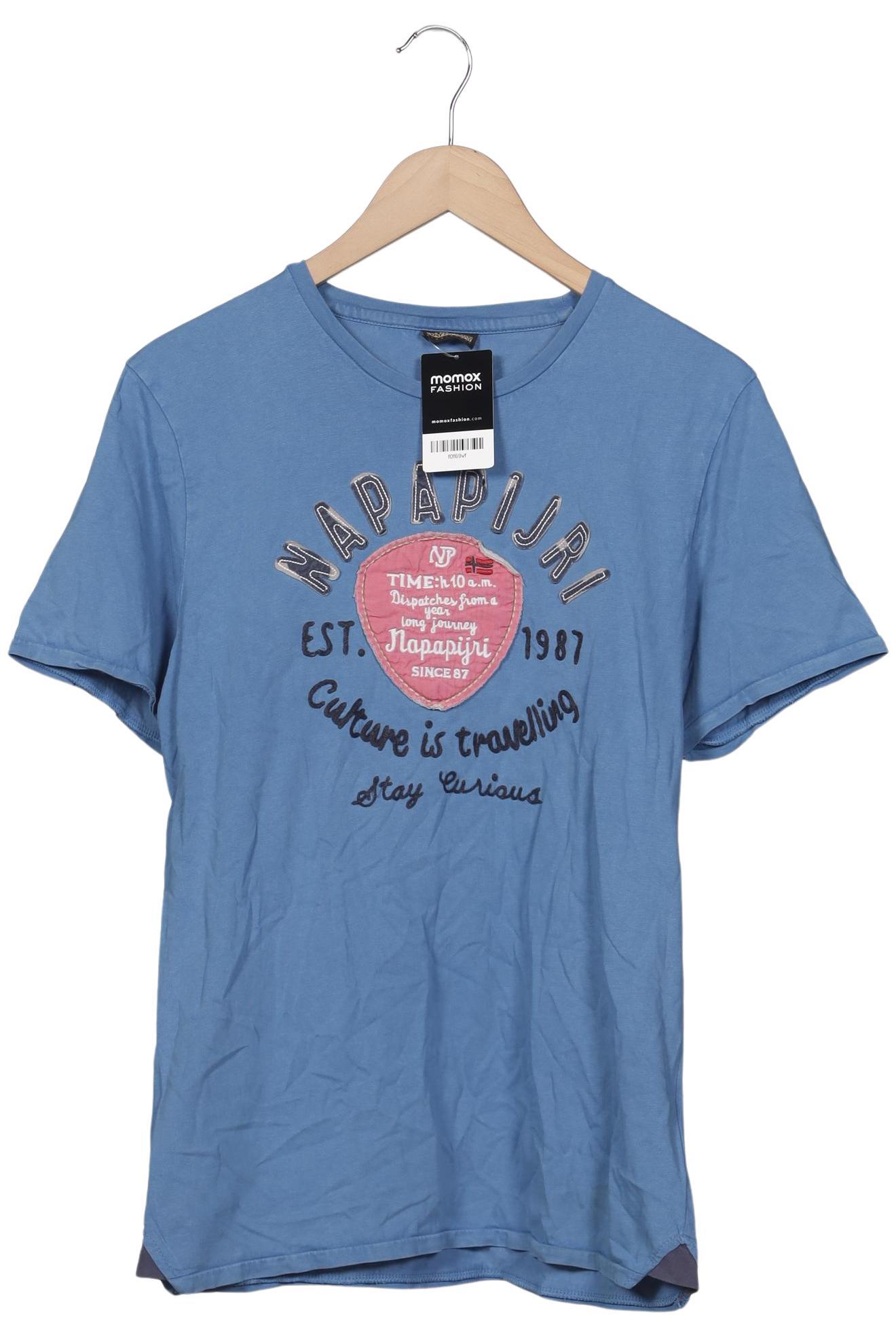 

Napapijri Herren T-Shirt, blau, Gr. 48