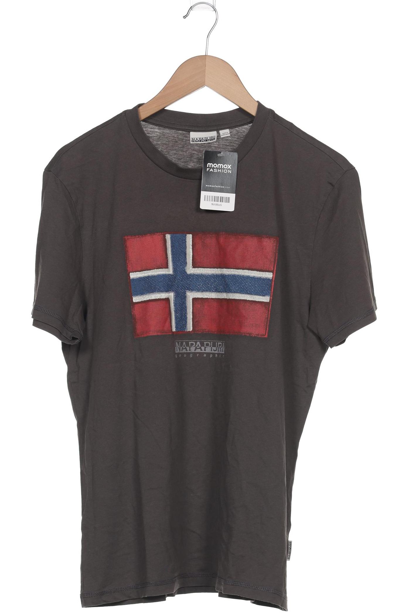 

Napapijri Herren T-Shirt, grau, Gr. 52