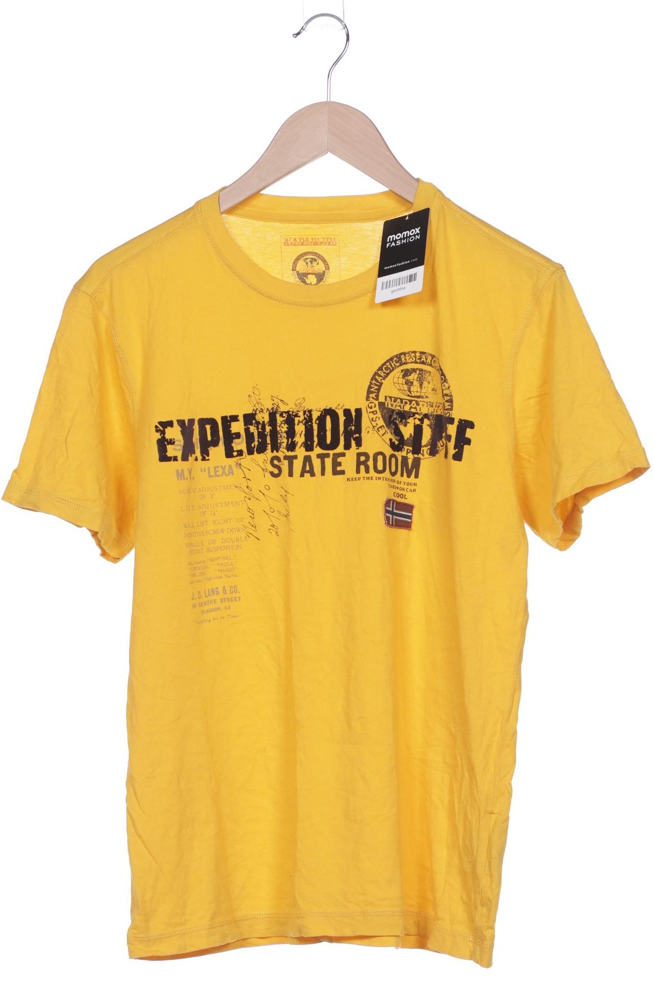 

Napapijri Herren T-Shirt, gelb, Gr. 48