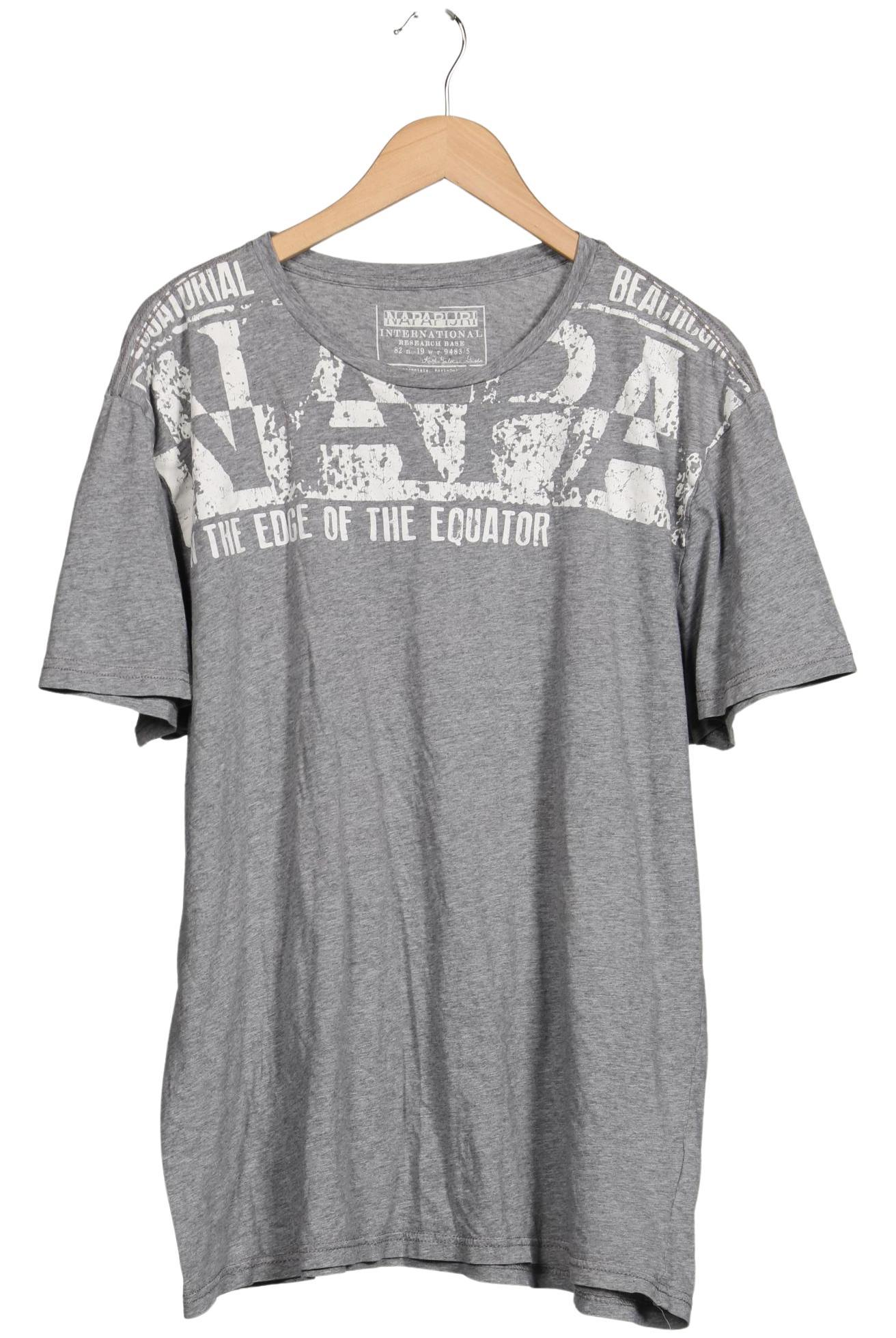 

Napapijri Herren T-Shirt, grau, Gr. 58