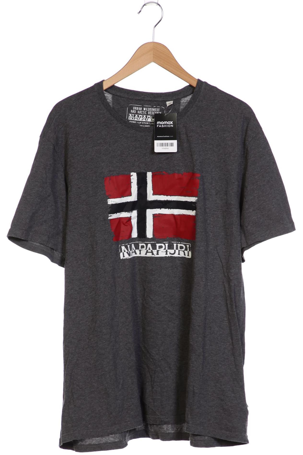 

Napapijri Herren T-Shirt, grau, Gr. 58