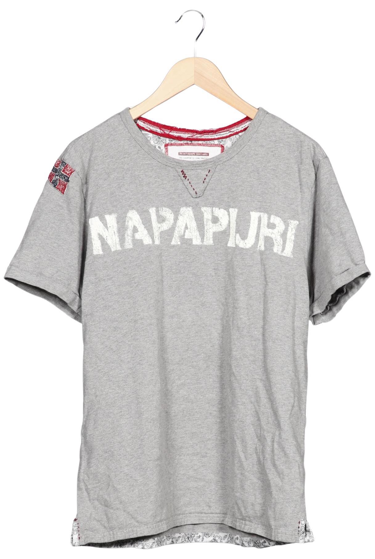 Thumbnail - Napapijri Herren T-Shirt, grau, Gr. 54