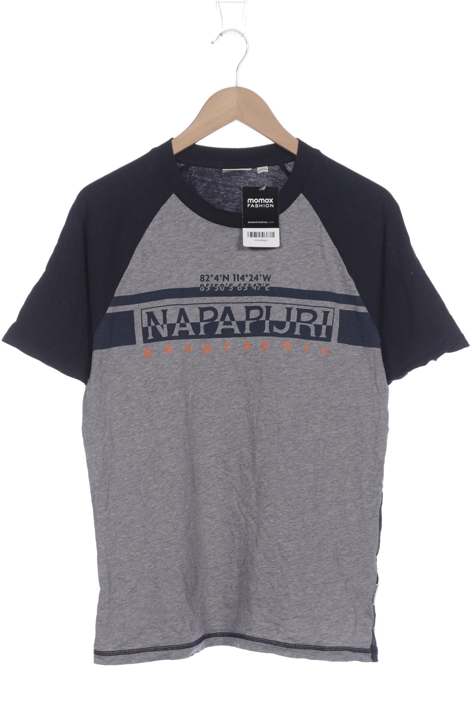 

Napapijri Herren T-Shirt, grau, Gr. 52