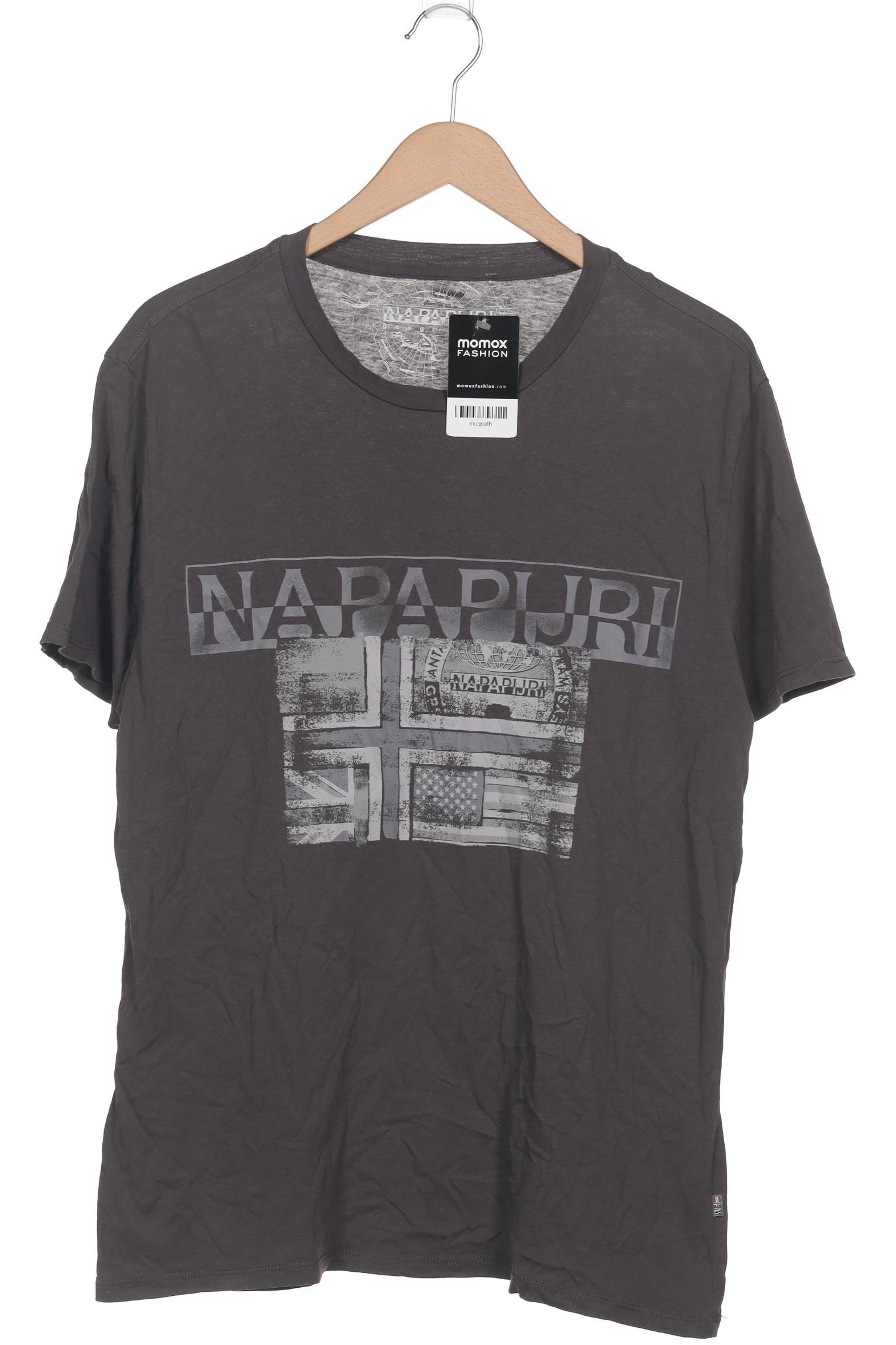 

Napapijri Herren T-Shirt, grau, Gr. 54