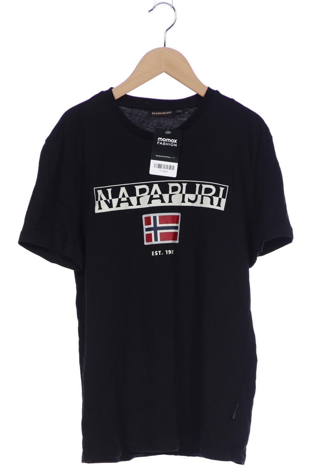 

Napapijri Herren T-Shirt, schwarz, Gr. 48