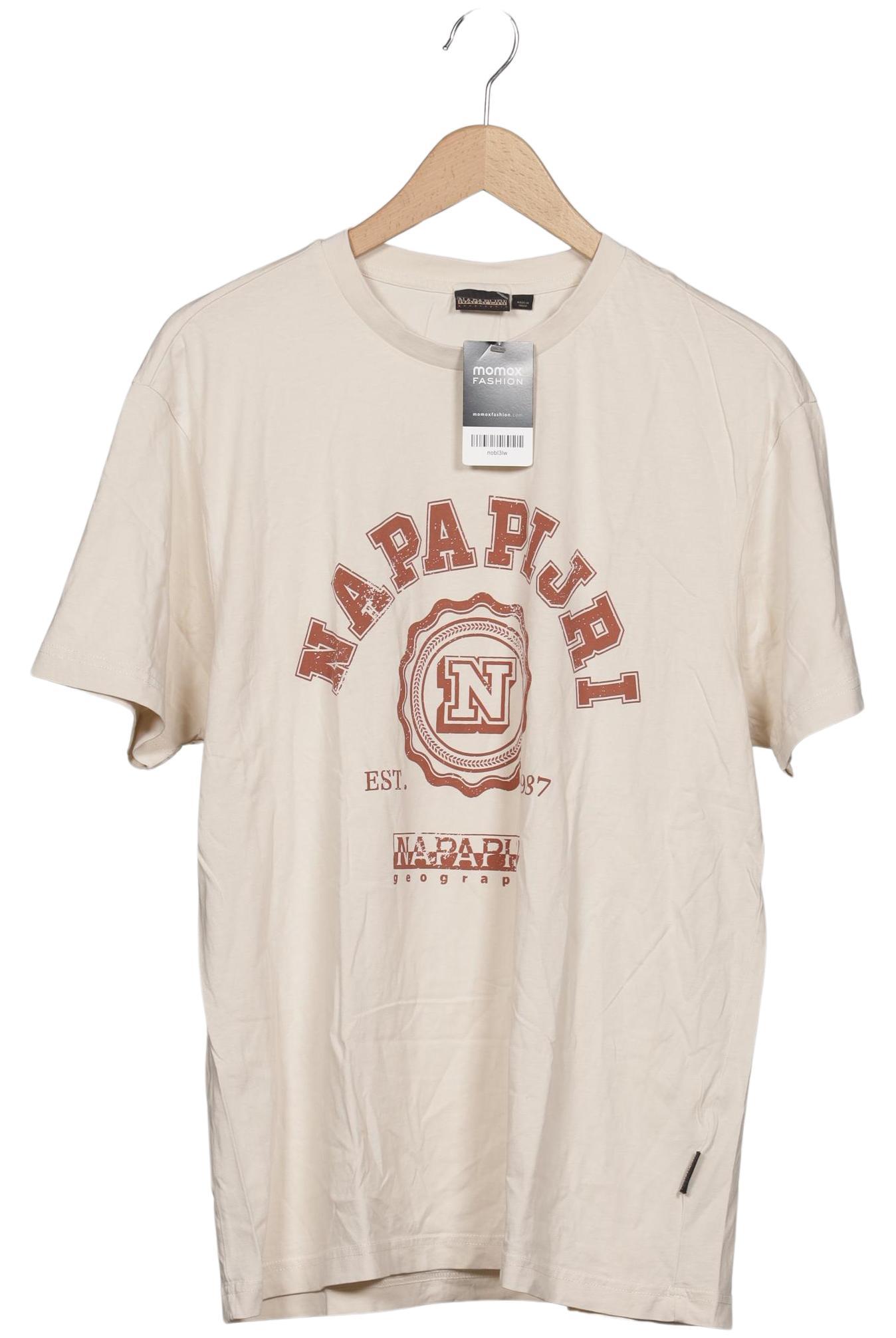 

Napapijri Herren T-Shirt, beige, Gr. 48