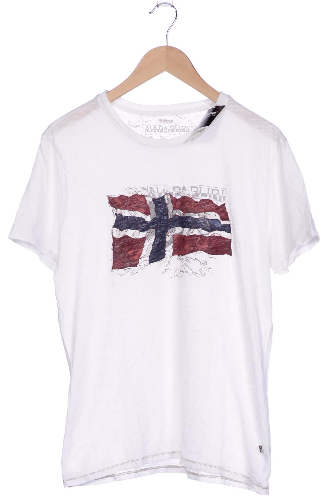 

Napapijri Herren T-Shirt, weiß, Gr. 46