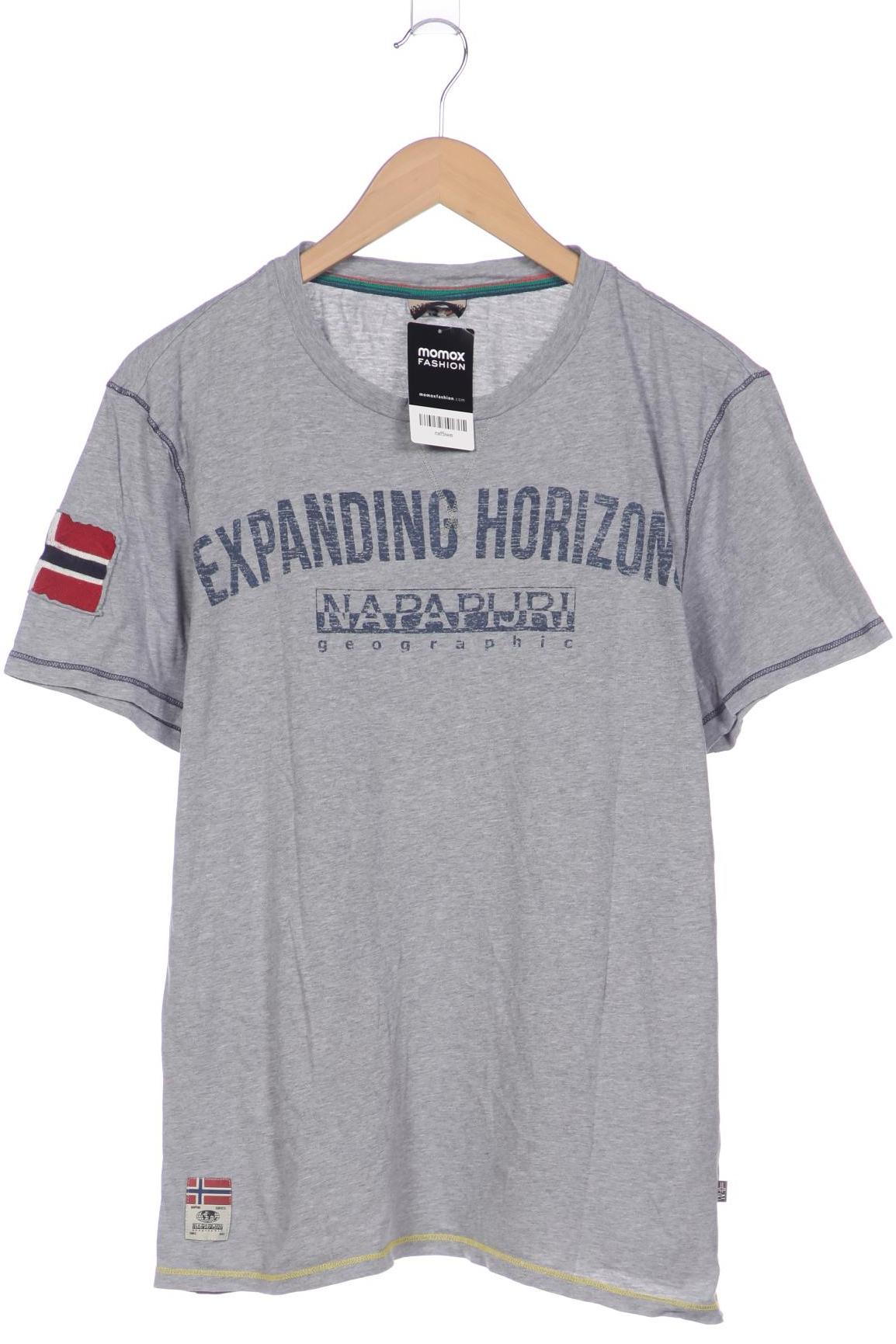 

Napapijri Herren T-Shirt, grau, Gr. 52