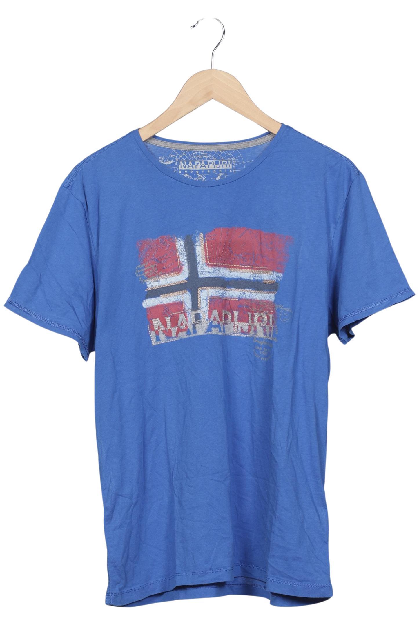 

Napapijri Herren T-Shirt, blau, Gr. 54