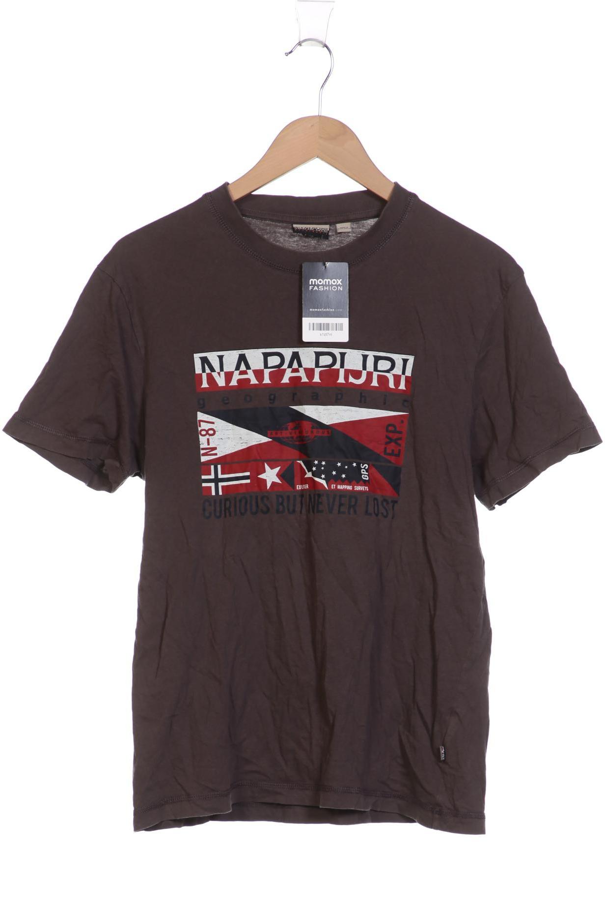 

Napapijri Herren T-Shirt, grau, Gr. 52