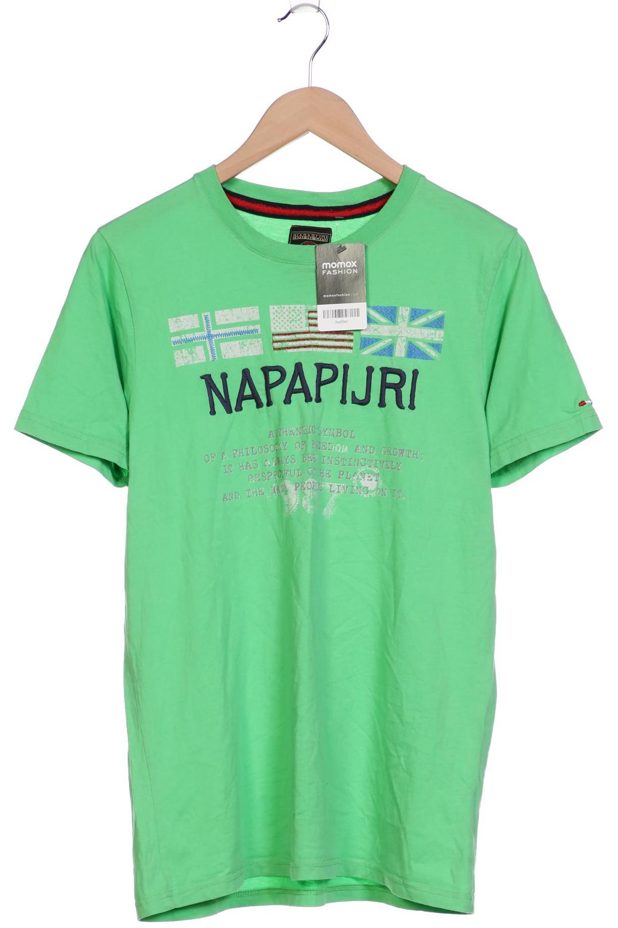 

Napapijri Herren T-Shirt, hellgrün, Gr. 52