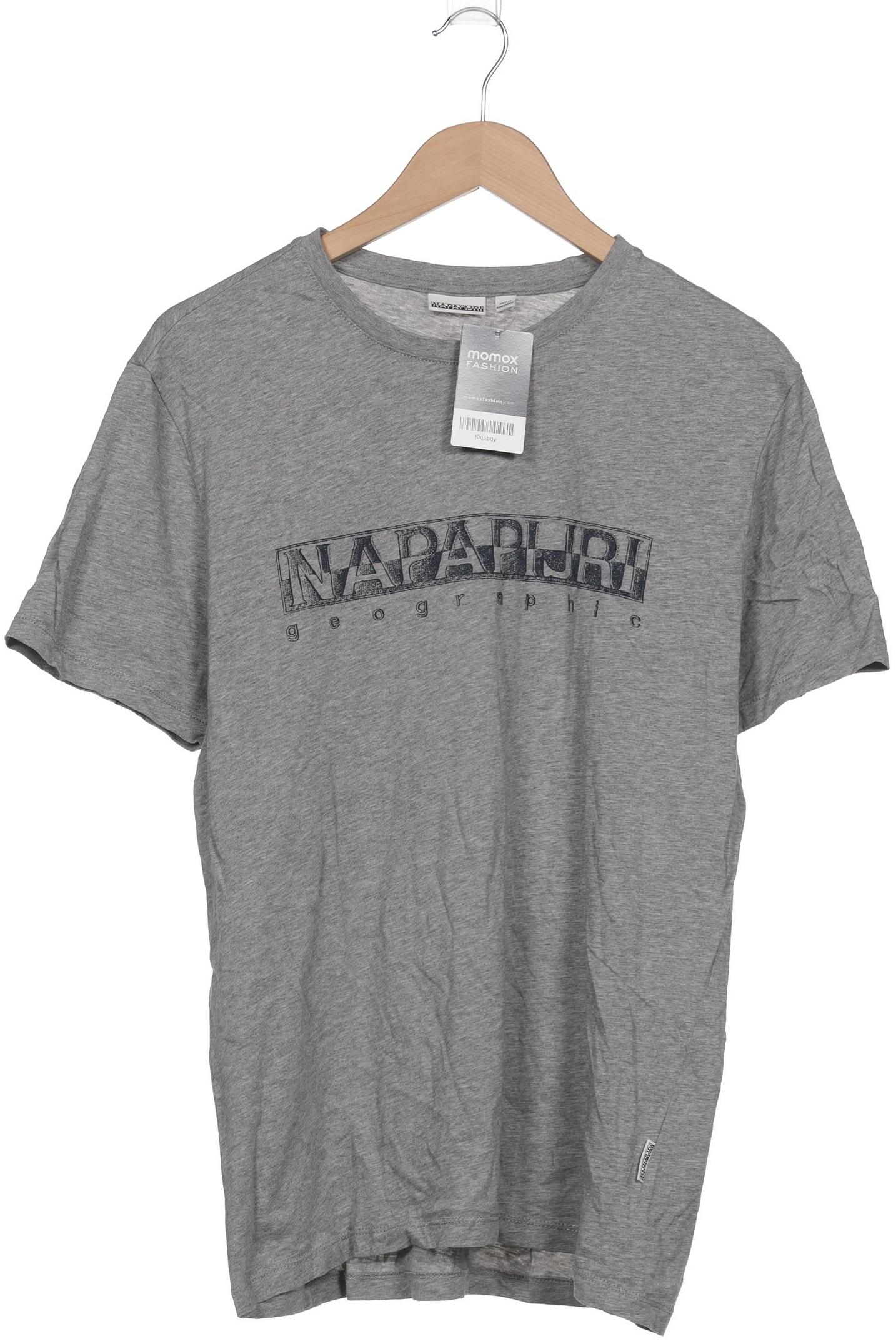 

Napapijri Herren T-Shirt, grau, Gr. 52