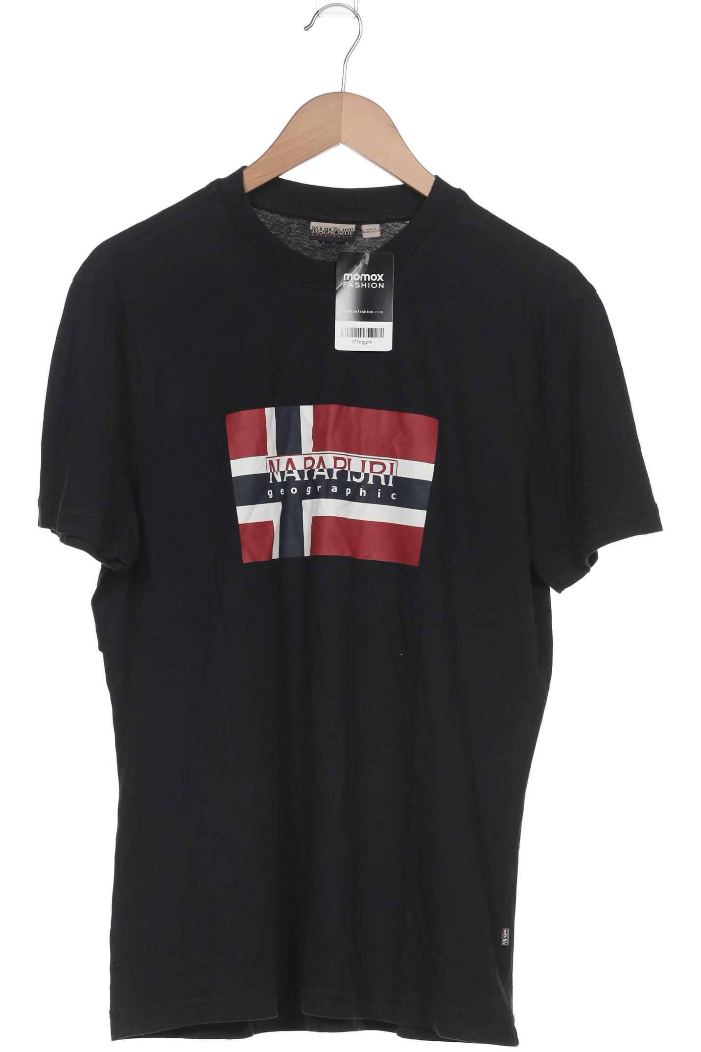 

Napapijri Herren T-Shirt, schwarz, Gr. 52