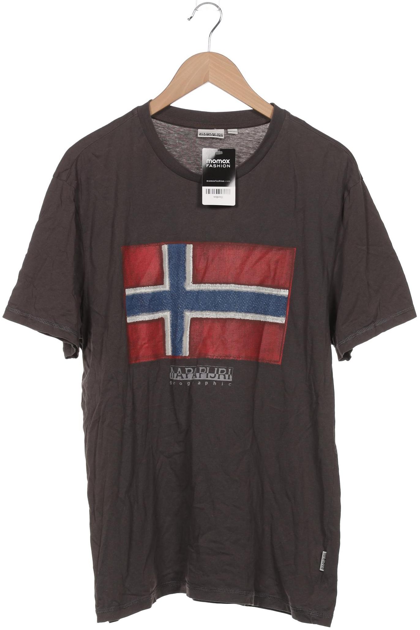 

Napapijri Herren T-Shirt, grau, Gr. 56