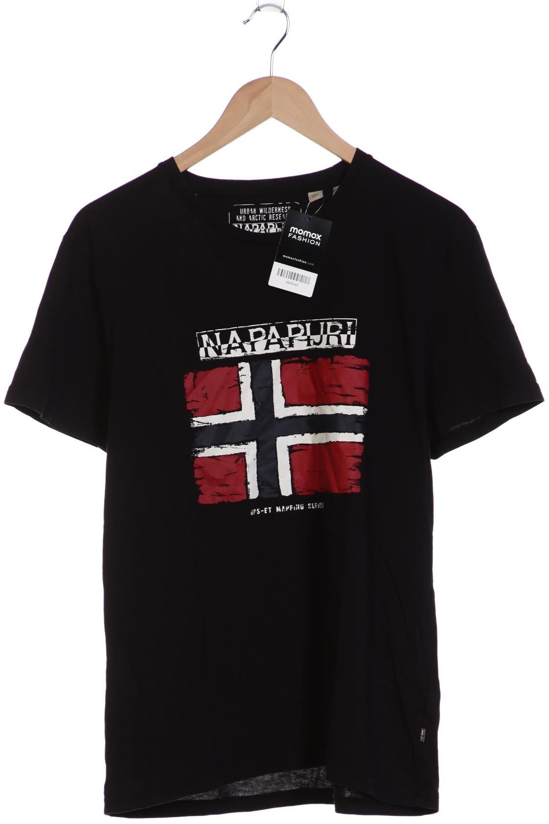 

Napapijri Herren T-Shirt, schwarz, Gr. 52