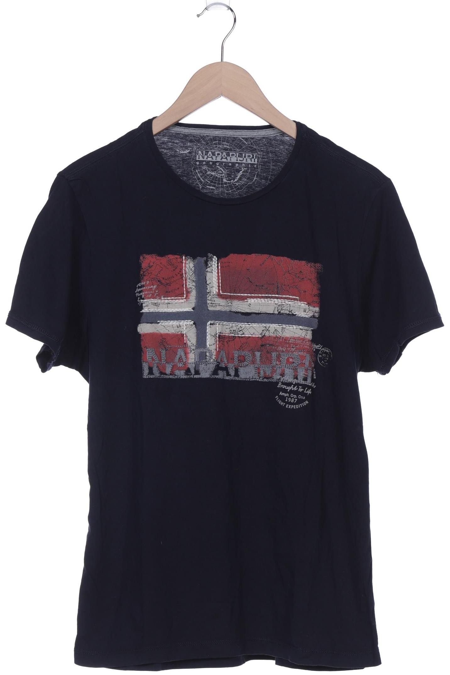 

Napapijri Herren T-Shirt, marineblau, Gr. 52