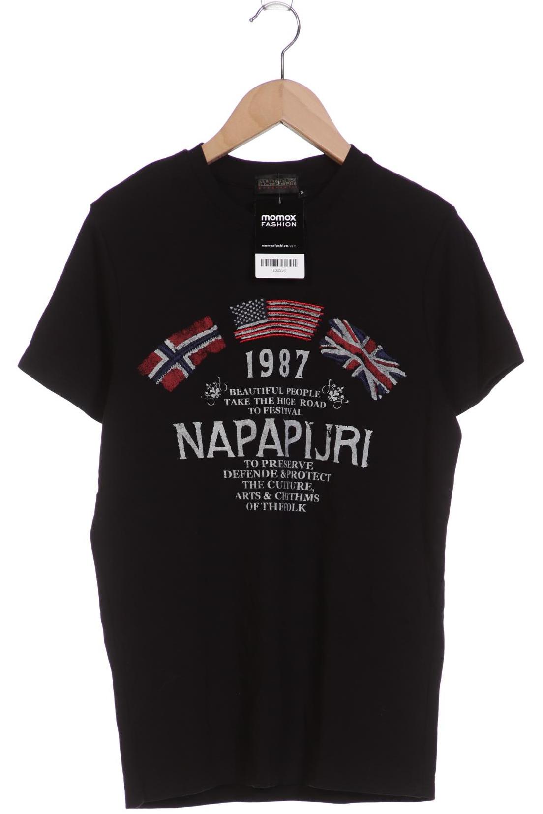 

Napapijri Herren T-Shirt, schwarz, Gr. 46