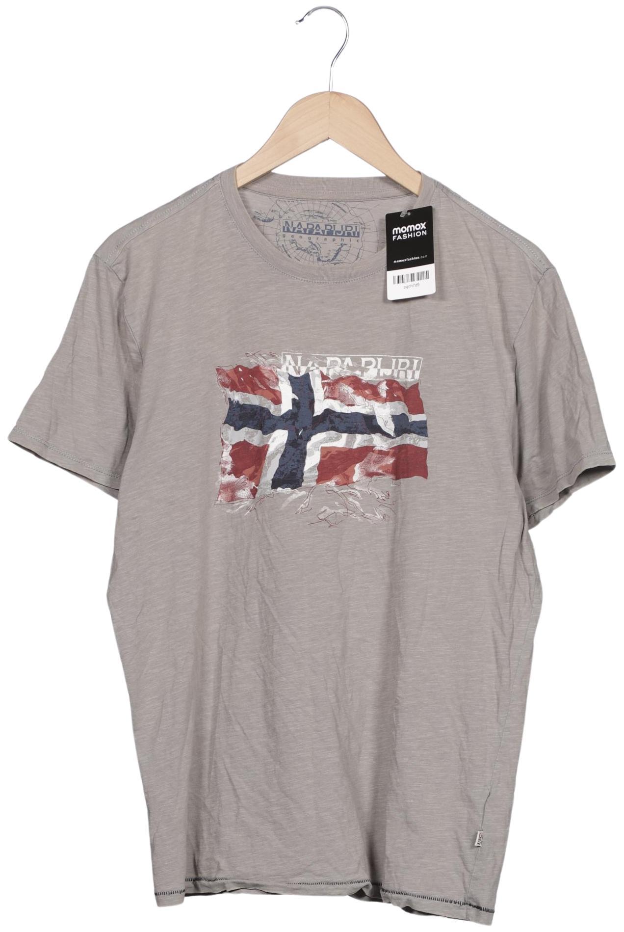 

Napapijri Herren T-Shirt, grau, Gr. 52