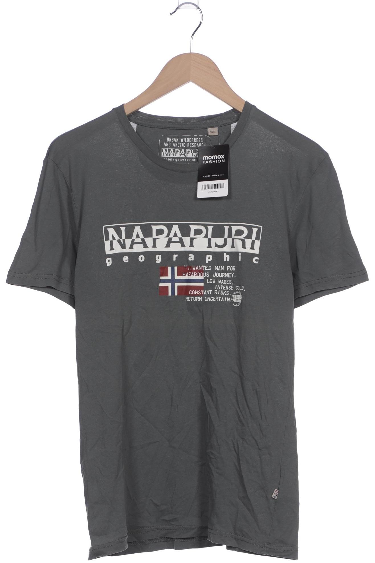 

Napapijri Herren T-Shirt, grau, Gr. 46