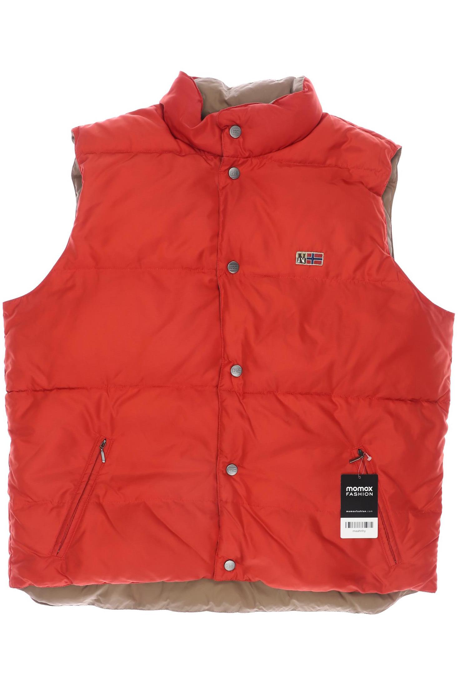 

Napapijri Herren Weste, orange, Gr. 52